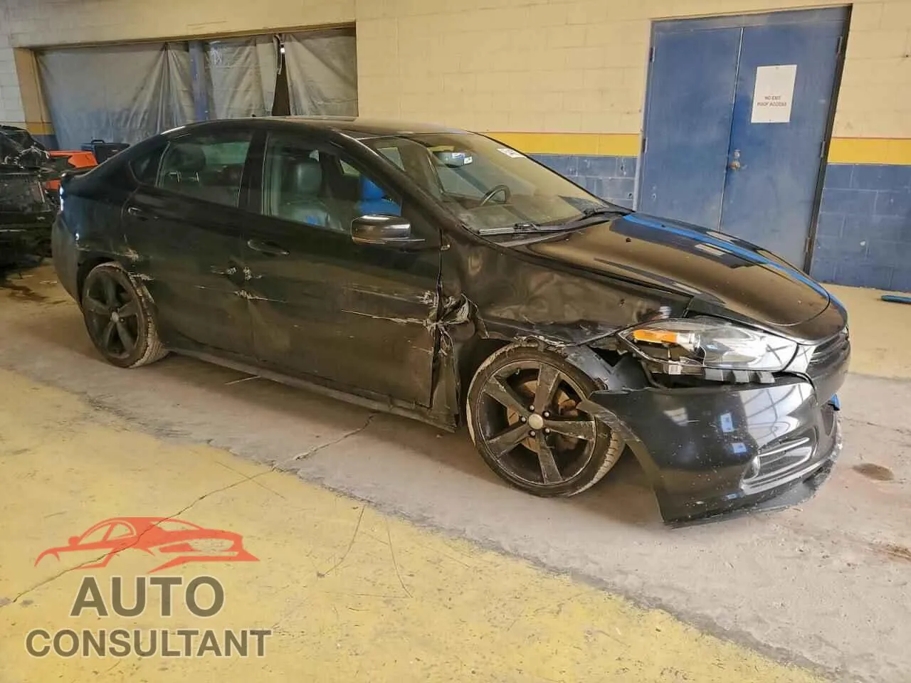 2013 DODGE DART Damaged VIN 1C3CDFCH5DD320780 – dashboard