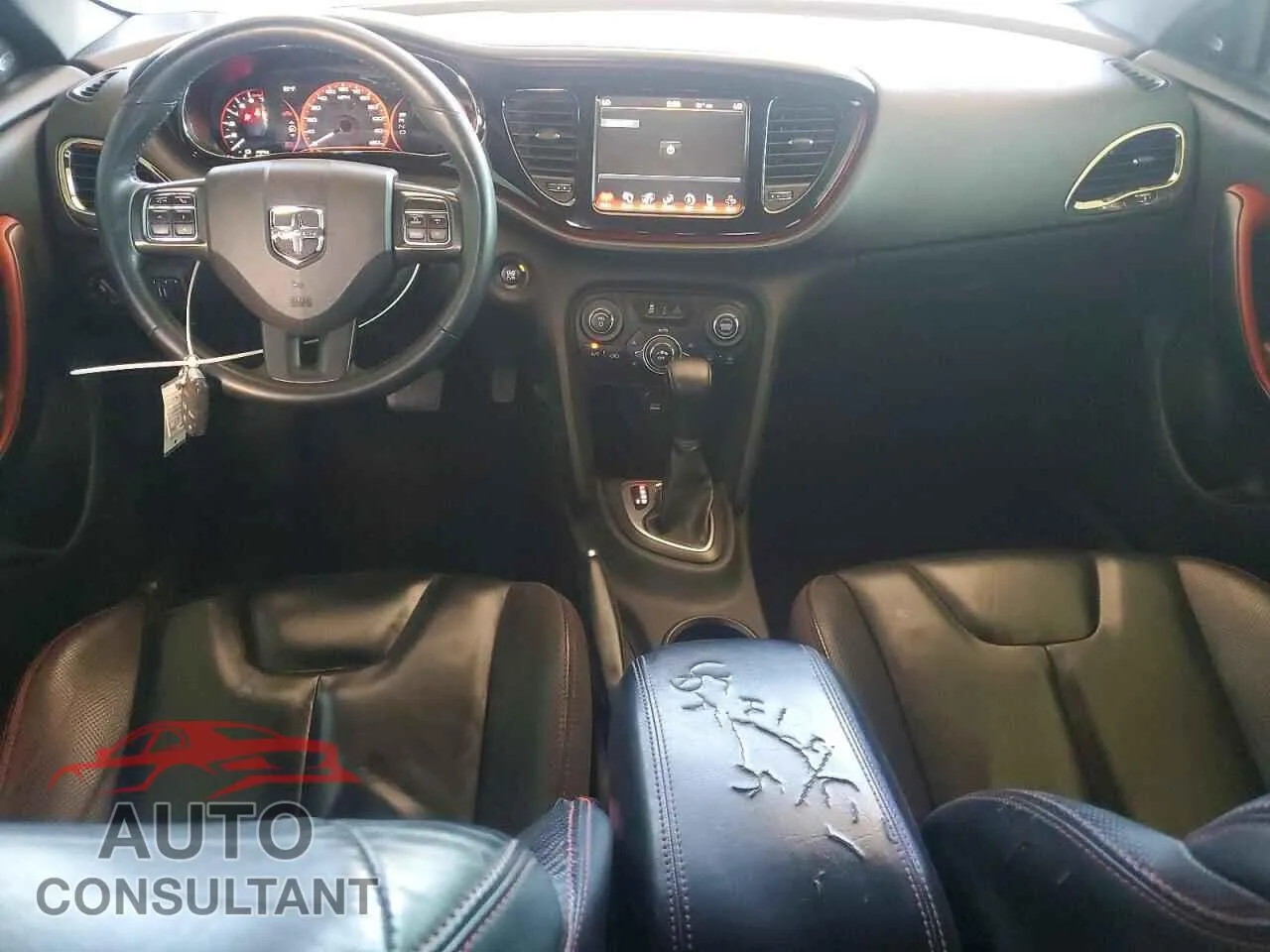 2015 DODGE DART Damaged VIN 1C3CDFEB0FD392627 – undercarriage