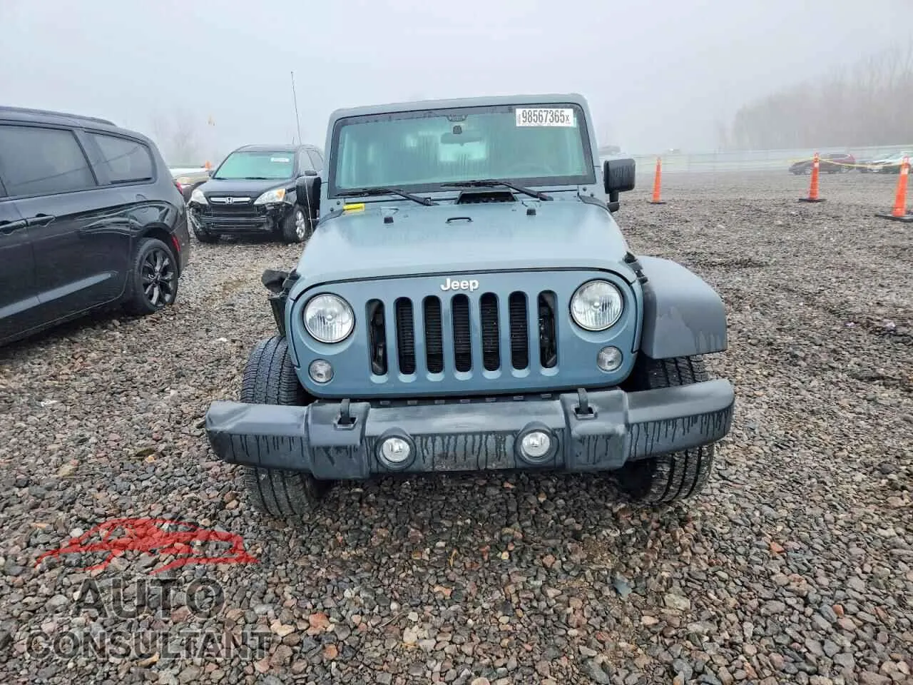 2015 JEEP WRANGLER Damaged VIN 1C4AJWAG7FL584422 – interior seats