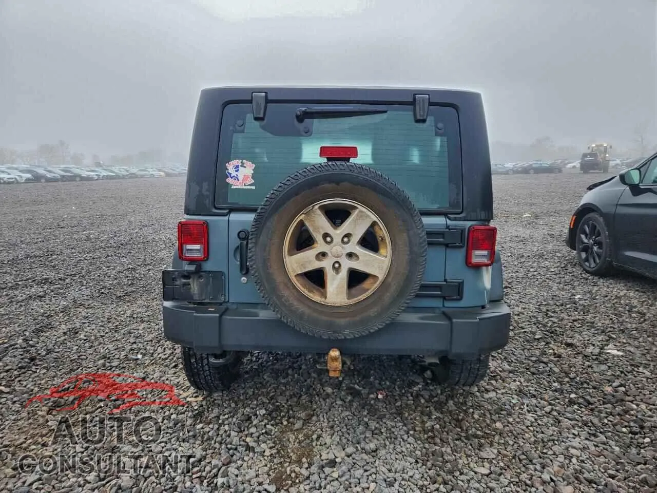 2015 JEEP WRANGLER Damaged VIN 1C4AJWAG7FL584422 – engine bay