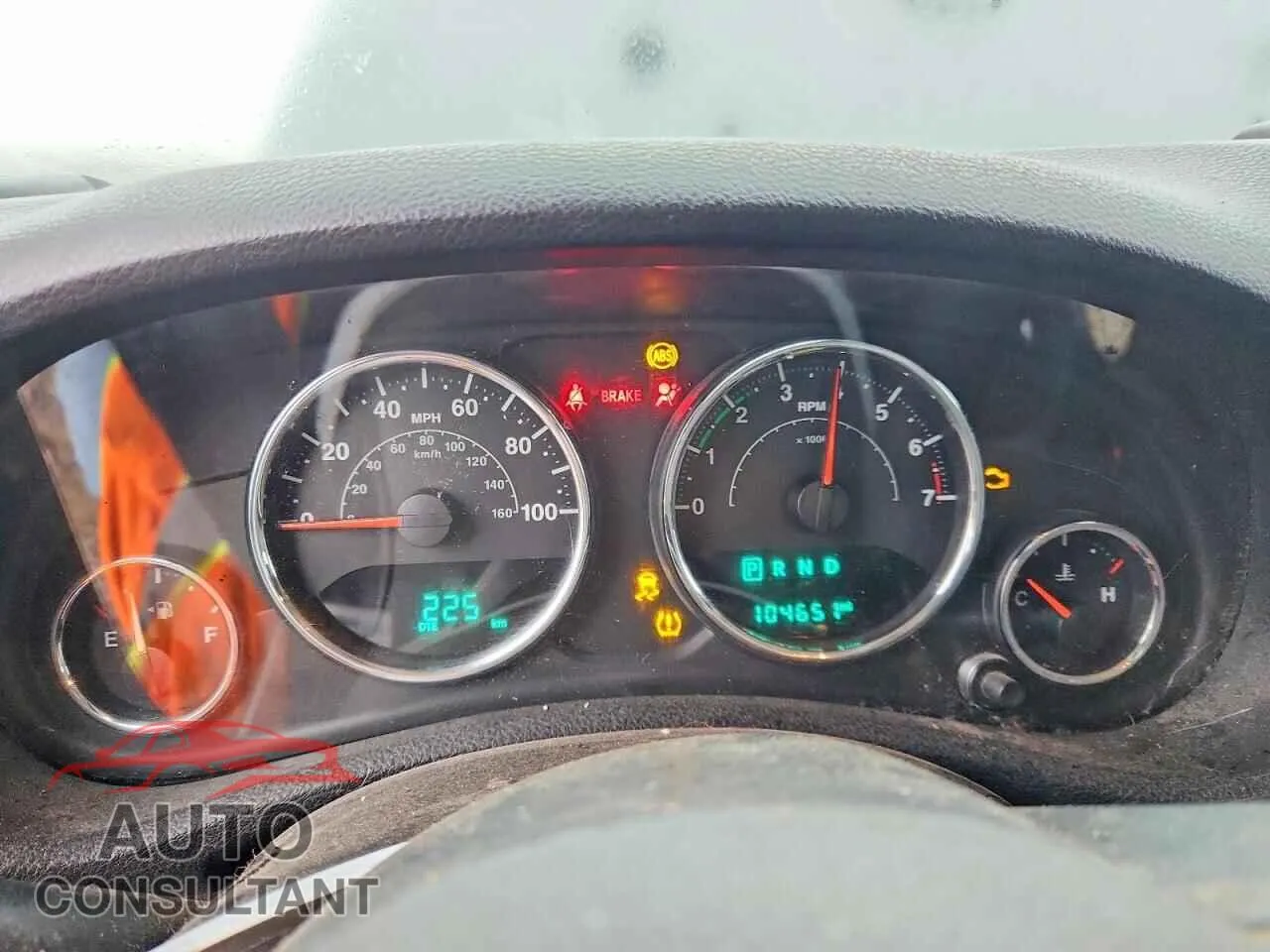 2015 JEEP WRANGLER Damaged VIN 1C4AJWAG7FL584422 – trunk area
