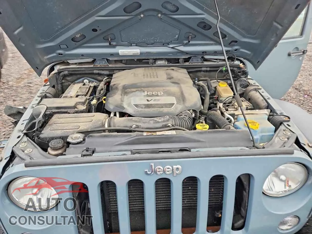 2015 JEEP WRANGLER Damaged VIN 1C4AJWAG7FL584422 – photo 11