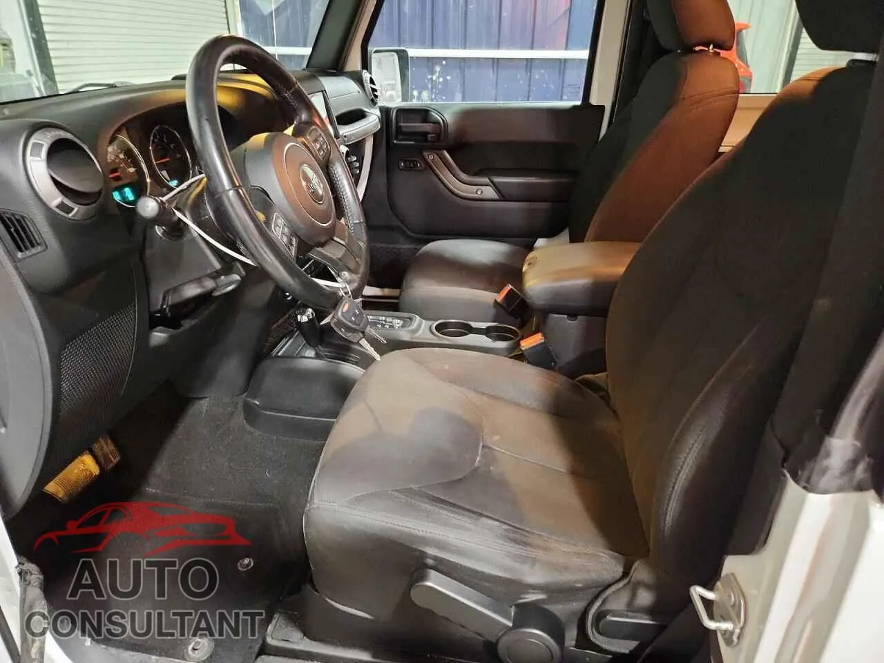 2017 JEEP WRANGLER Damaged VIN 1C4AJWAG7HL632147 – exterior detail