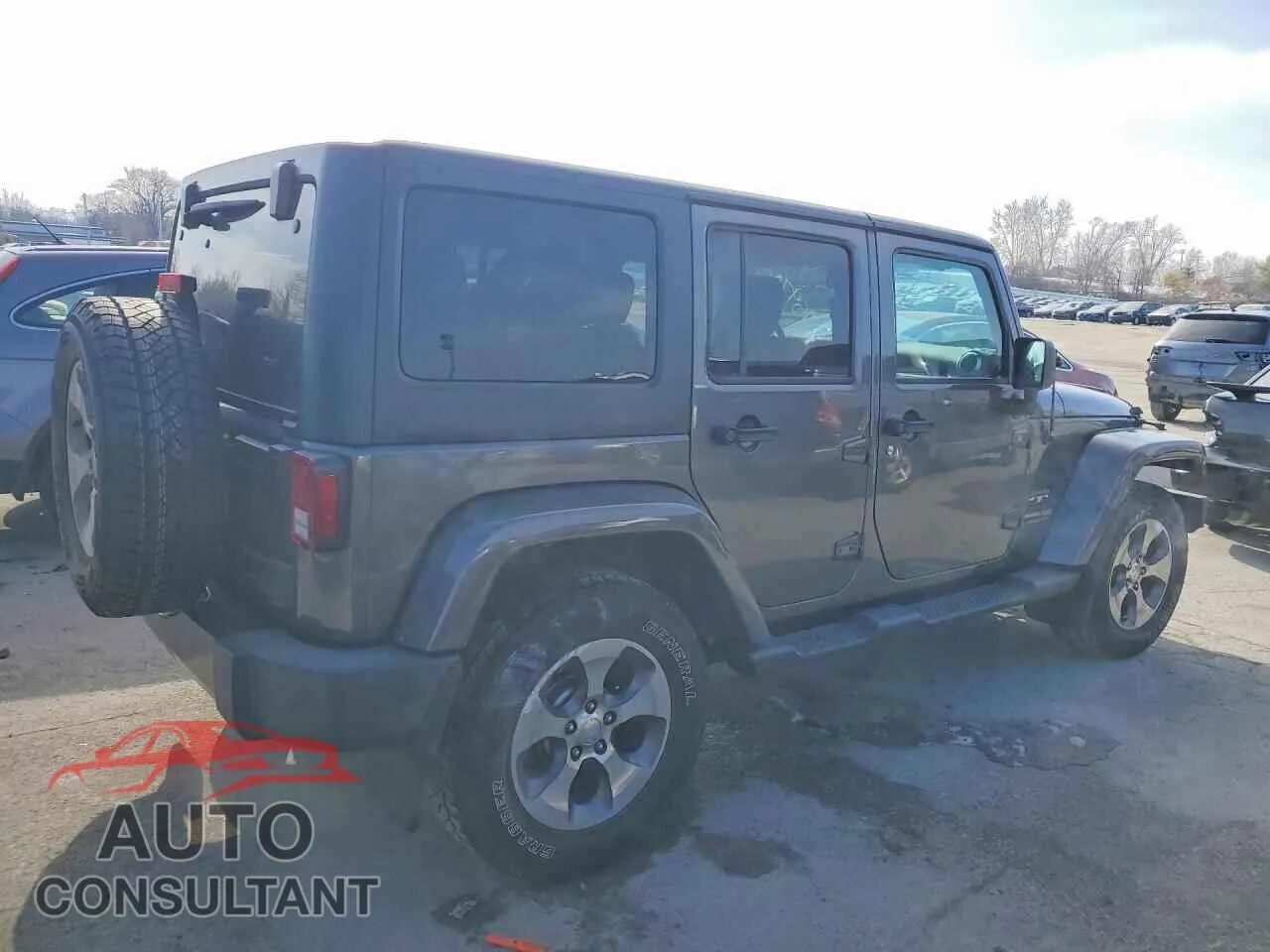 2018 JEEP WRANGLER Damaged VIN 1C4BJWEG9JL936911 – side profile