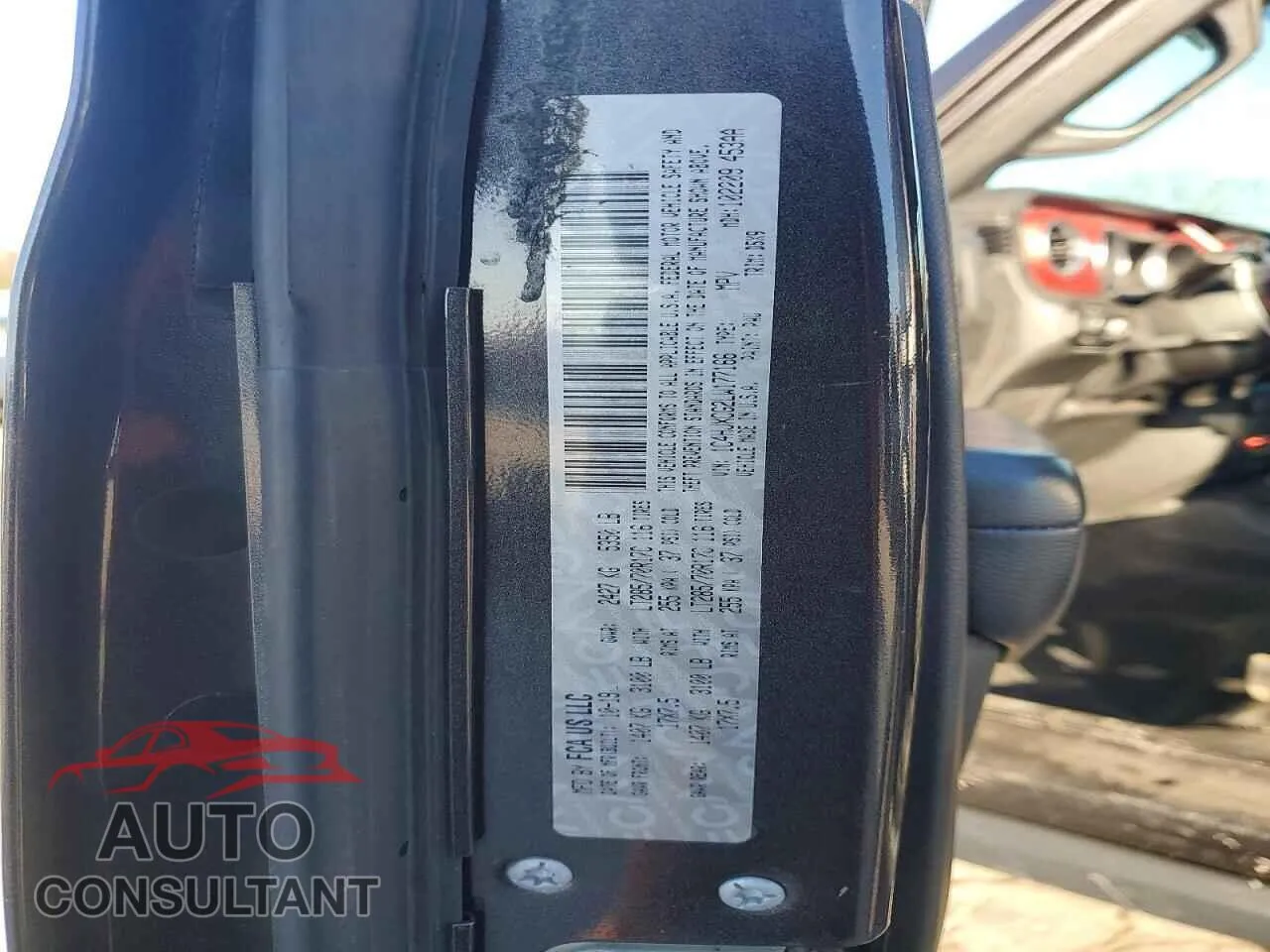 2020 JEEP WRANGLER Damaged VIN 1C4HJXCG2LW177166 – photo 12