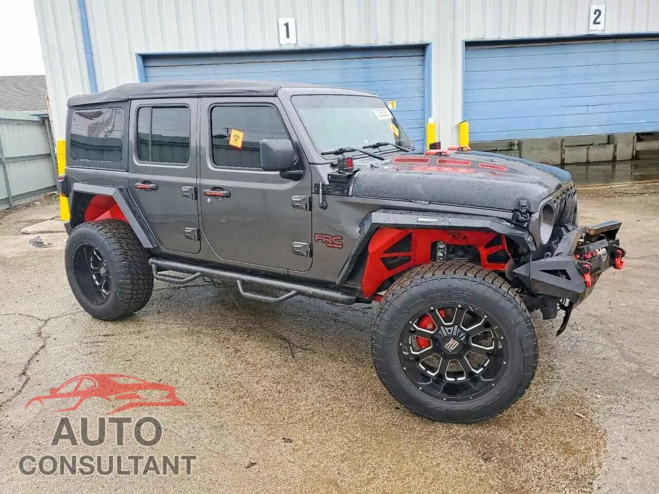 2018 JEEP WRANGLER Damaged VIN 1C4HJXDG7JW152811 – dashboard