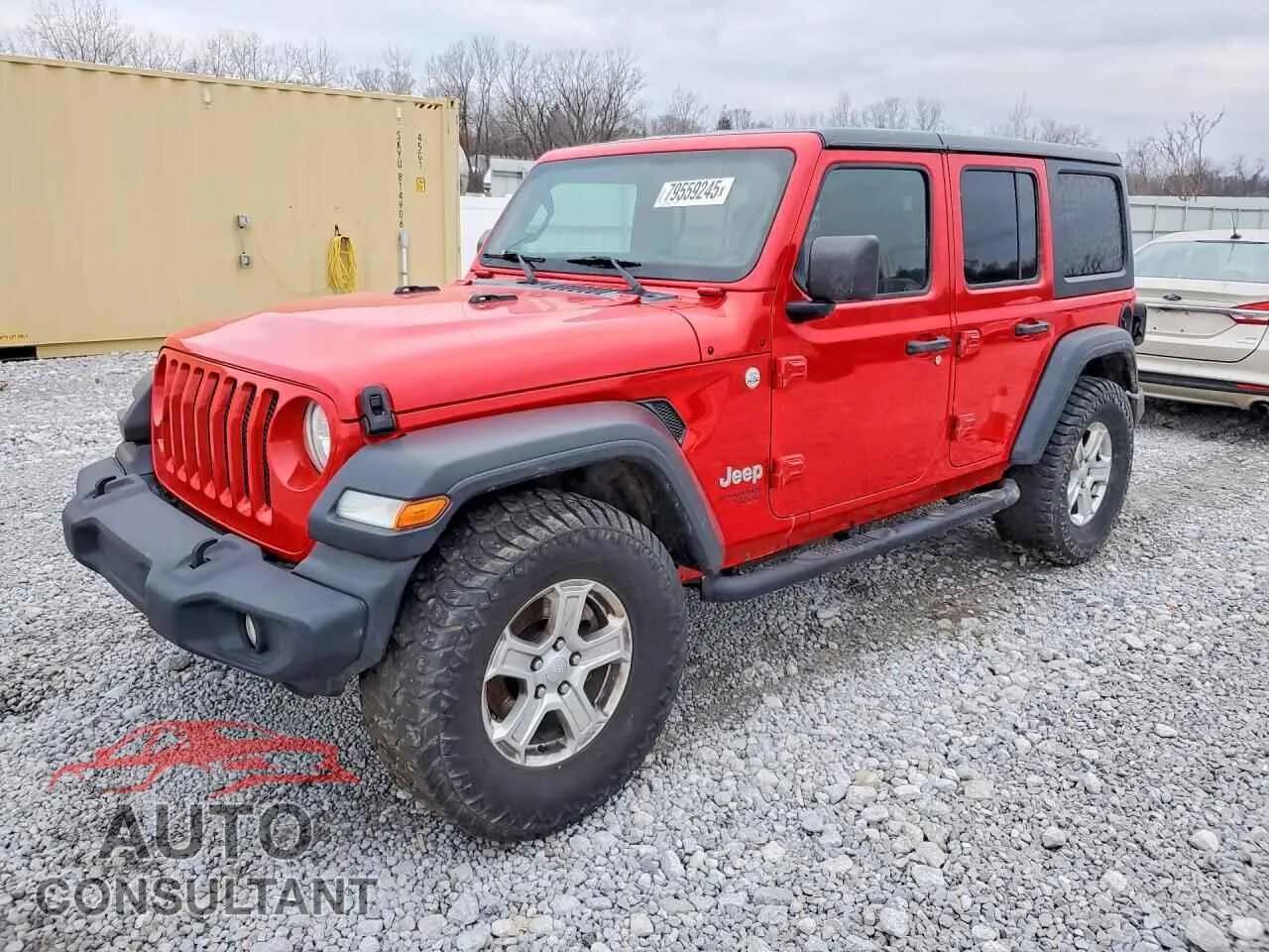 2018 JEEP WRANGLER VIN 1C4HJXDG9JW135945