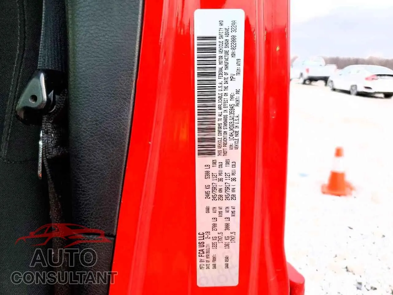 2018 JEEP WRANGLER Used VIN 1C4HJXDG9JW135945 – photo 12