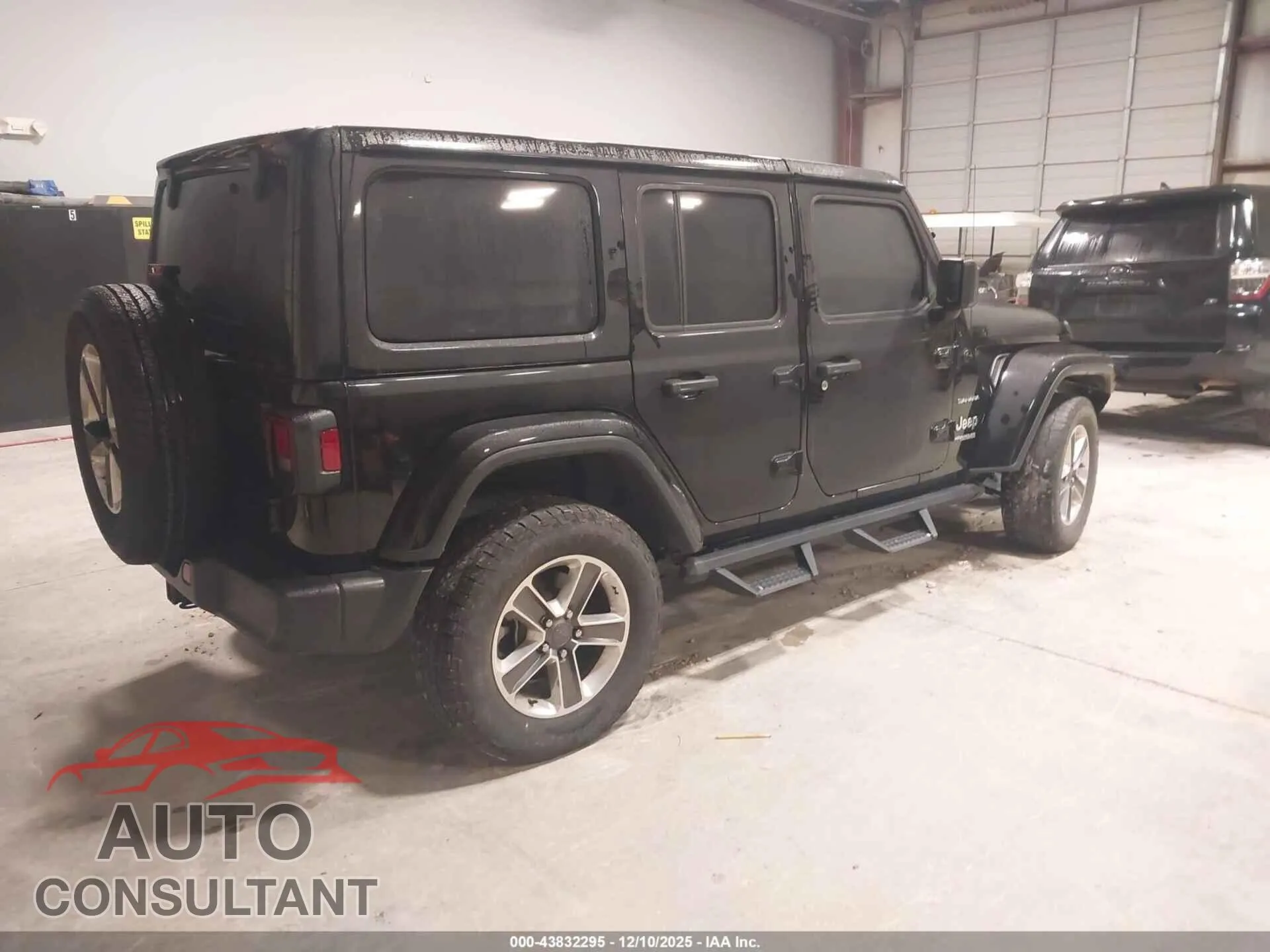 2018 JEEP WRANGLER UNLIMITED Damaged VIN 1C4HJXEG5JW105050 – dashboard