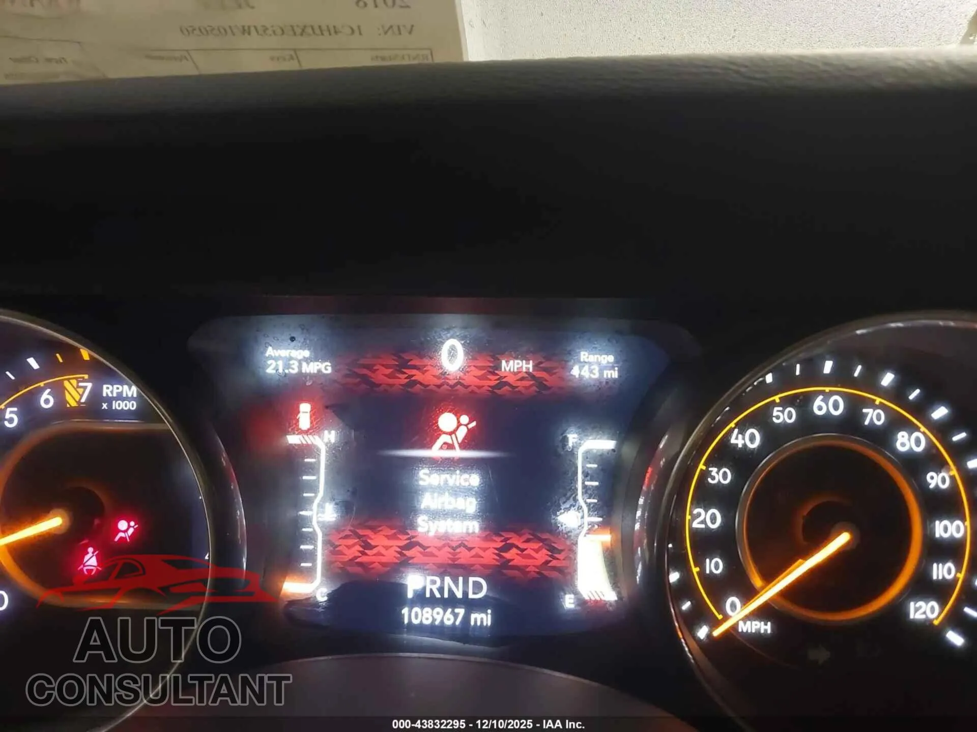 2018 JEEP WRANGLER UNLIMITED Damaged VIN 1C4HJXEG5JW105050 – exterior detail
