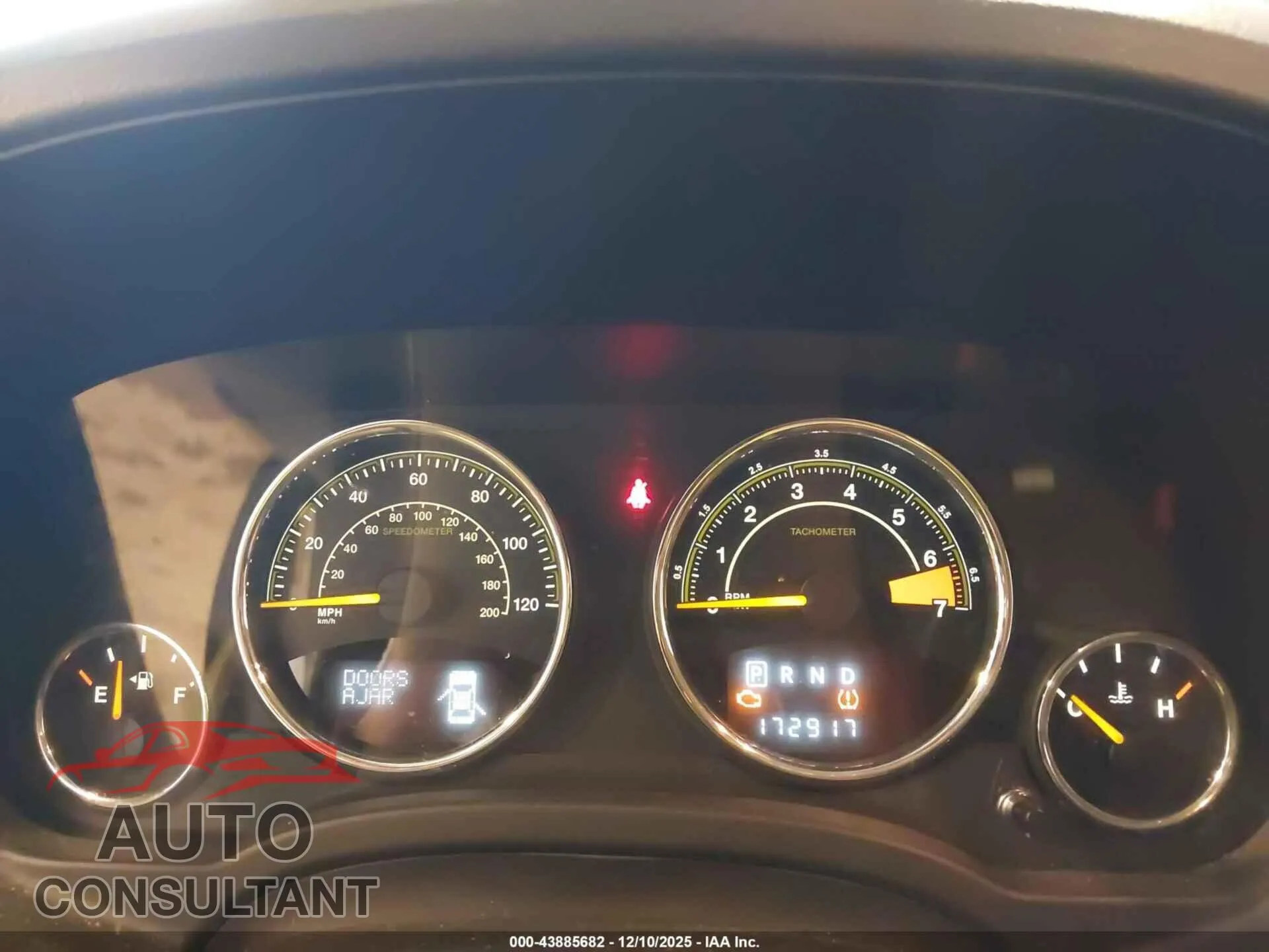 2014 JEEP COMPASS Damaged VIN 1C4NJCEA4ED780087 – exterior detail