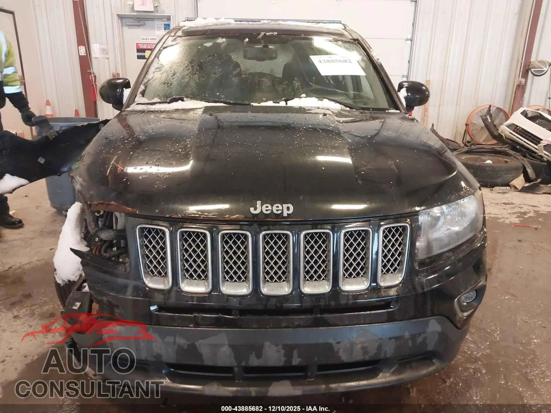 2014 JEEP COMPASS Damaged VIN 1C4NJCEA4ED780087 – photo 12