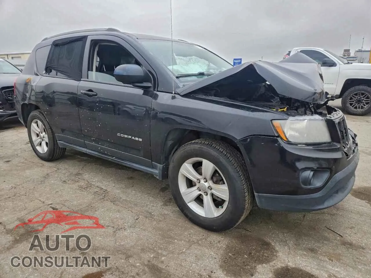 2016 JEEP COMPASS Damaged VIN 1C4NJDBB5GD520982 – dashboard