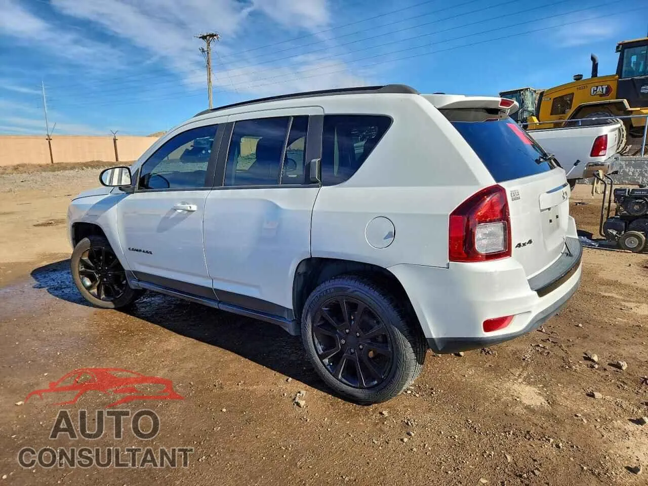 2015 JEEP COMPASS Damaged VIN 1C4NJDBB9FD169900 – rear exterior
