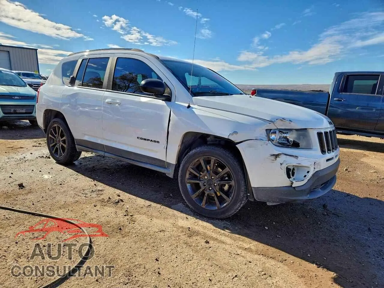 2015 JEEP COMPASS Damaged VIN 1C4NJDBB9FD169900 – dashboard