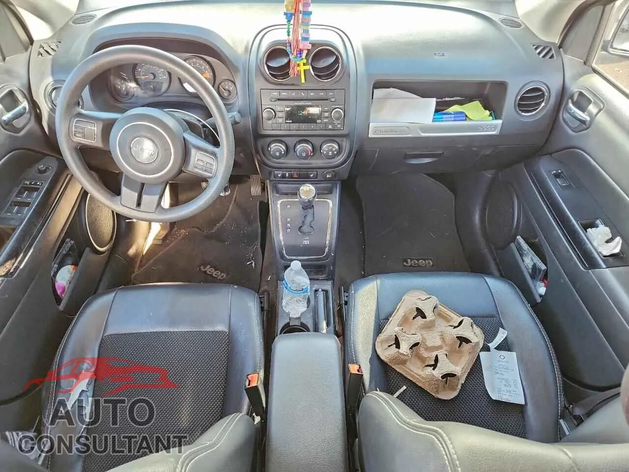 2015 JEEP COMPASS Damaged VIN 1C4NJDBB9FD169900 – undercarriage