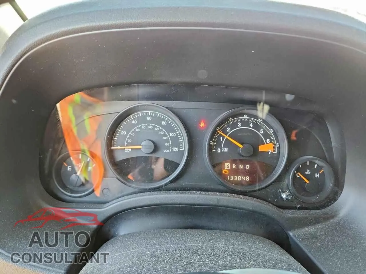 2015 JEEP COMPASS Damaged VIN 1C4NJDBB9FD169900 – trunk area