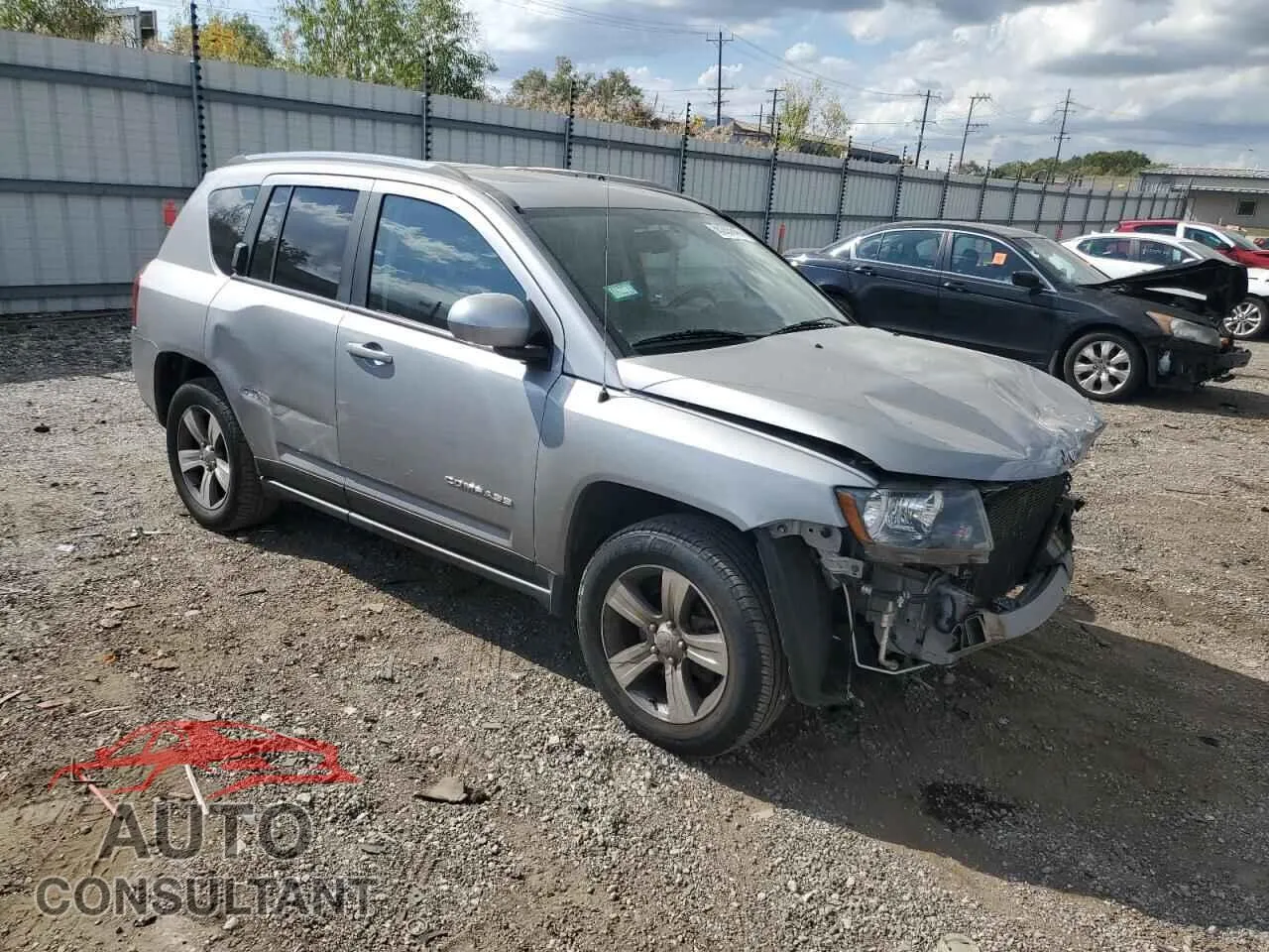 2017 JEEP COMPASS Damaged VIN 1C4NJDEB8HD178392 – dashboard