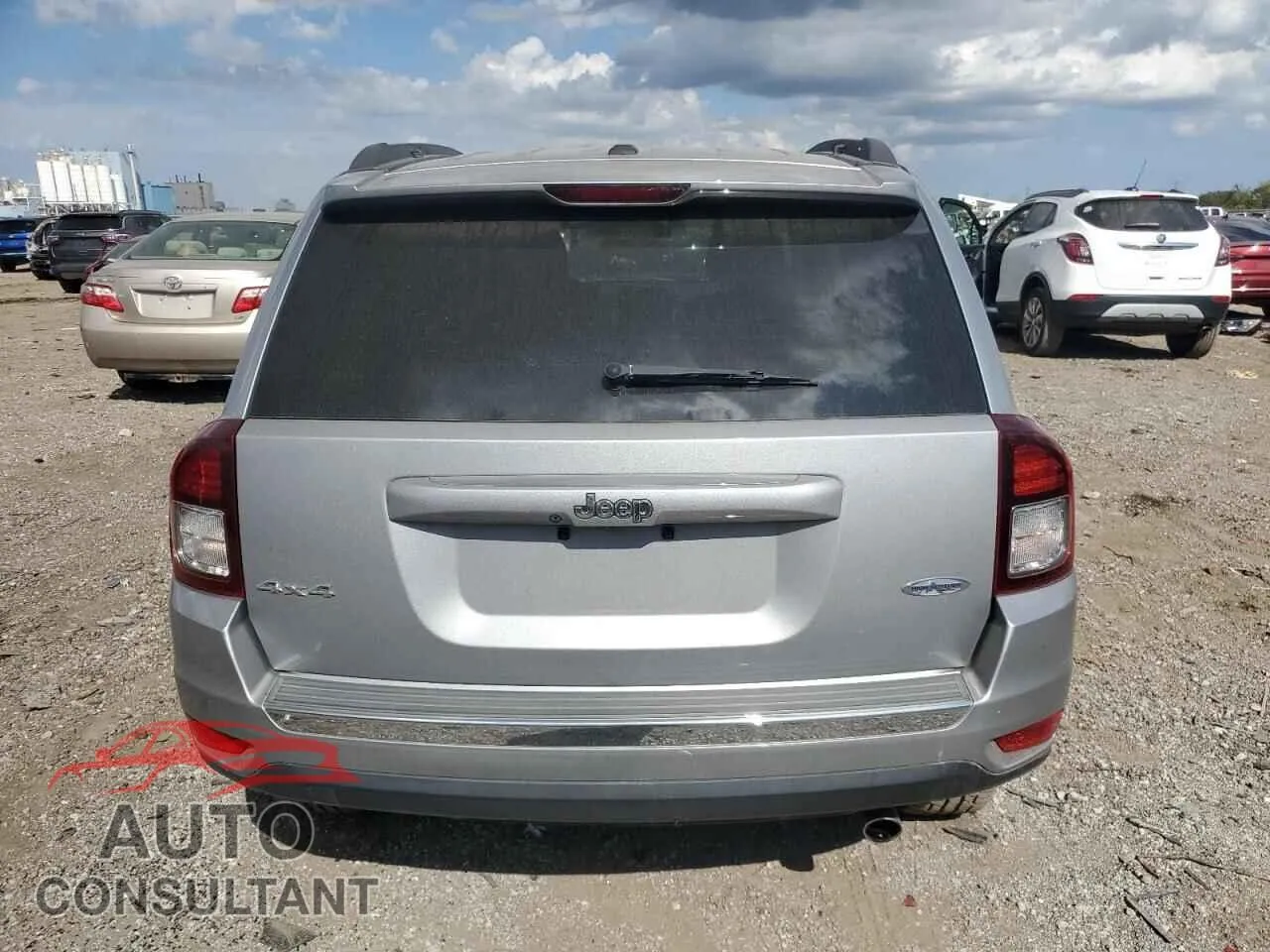 2017 JEEP COMPASS Damaged VIN 1C4NJDEB8HD178392 – engine bay