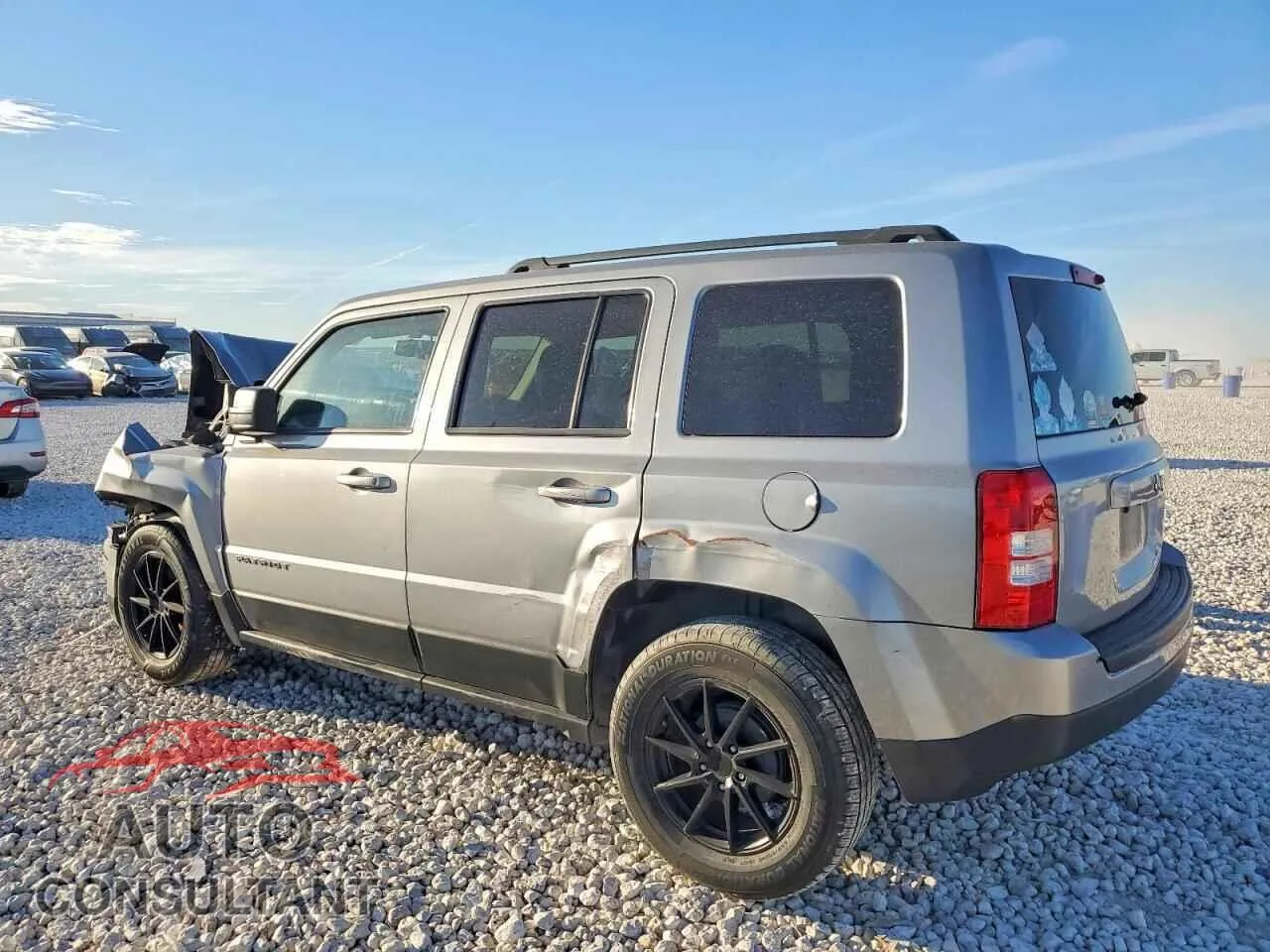 2016 JEEP PATRIOT Damaged VIN 1C4NJPBB3GD702777 – rear exterior 2016 JEEP PATRIOT Damaged VIN 1C4NJPBB3GD702777 – rear exterior