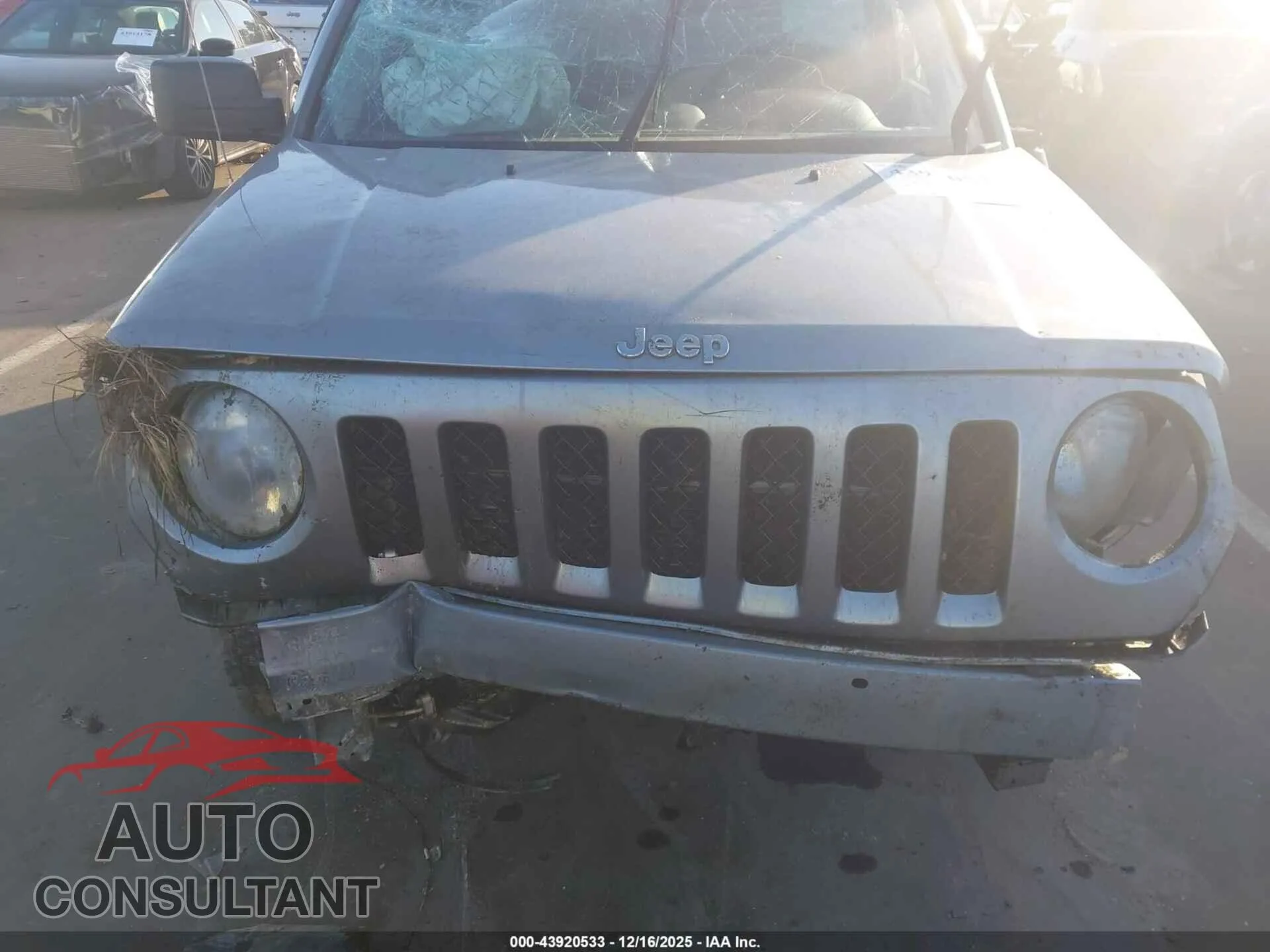 2016 JEEP PATRIOT Damaged VIN 1C4NJPFB9GD738323 – photo 12