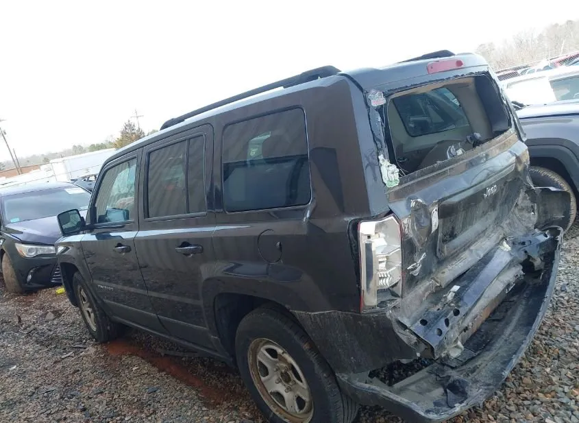 2014 JEEP Patriot Used VIN 1C4NJRBB7ED809078 – trunk area