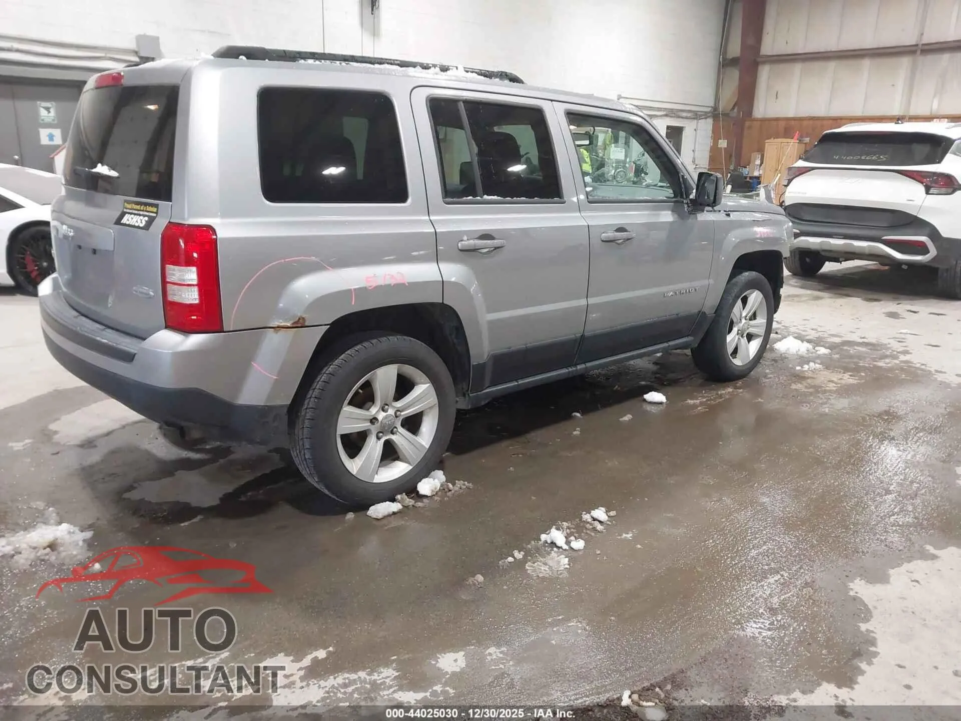 2016 JEEP PATRIOT Damaged VIN 1C4NJRFB1GD668456 – dashboard