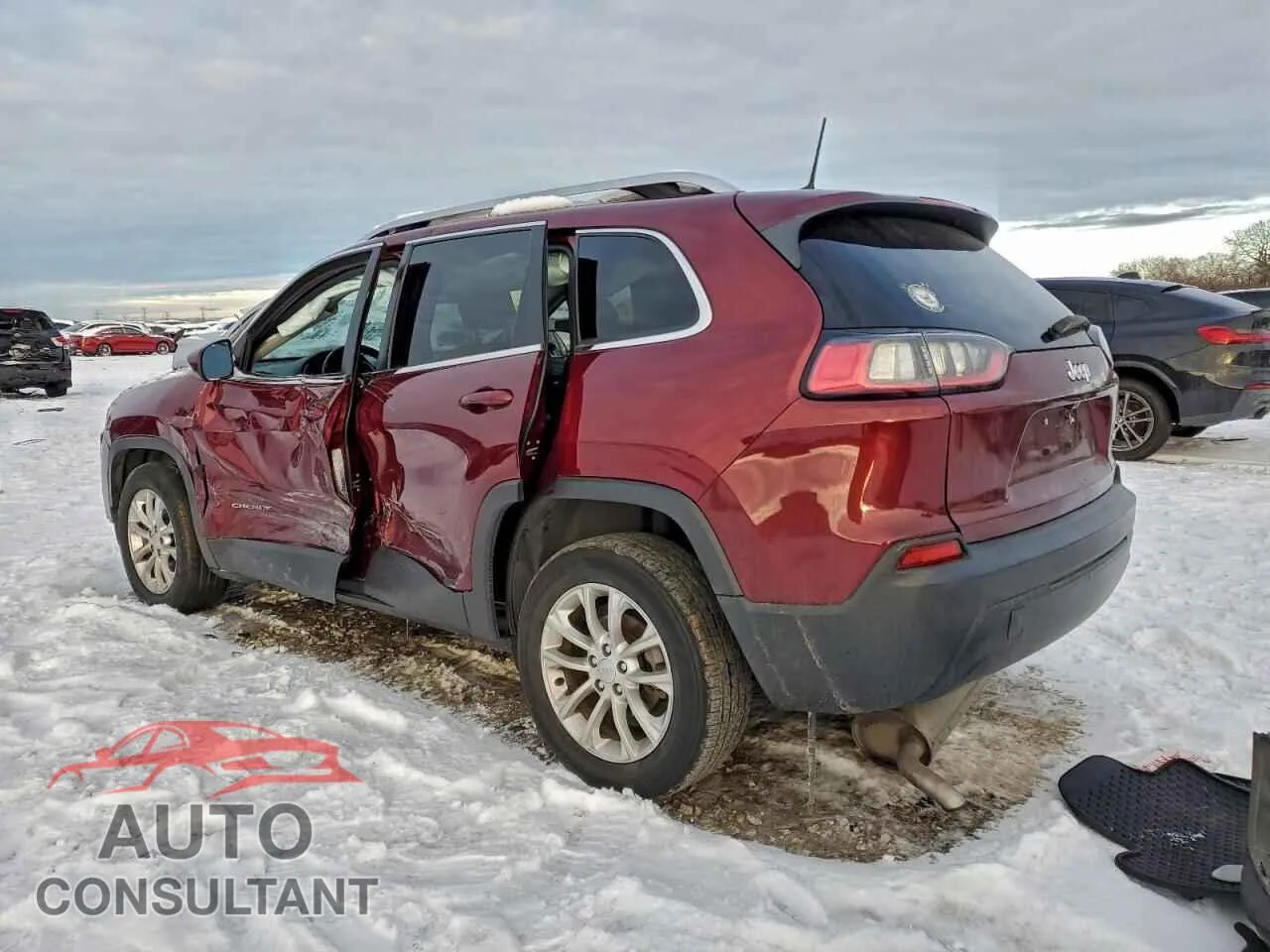 2019 JEEP GRAND CHER Damaged VIN 1C4PJLCB6KD266306 – rear exterior