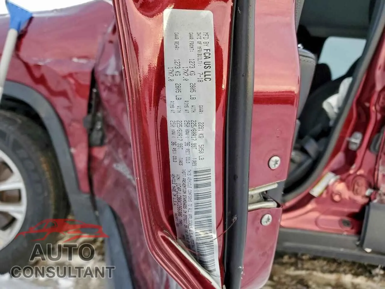2019 JEEP GRAND CHER Damaged VIN 1C4PJLCB6KD266306 – photo 12