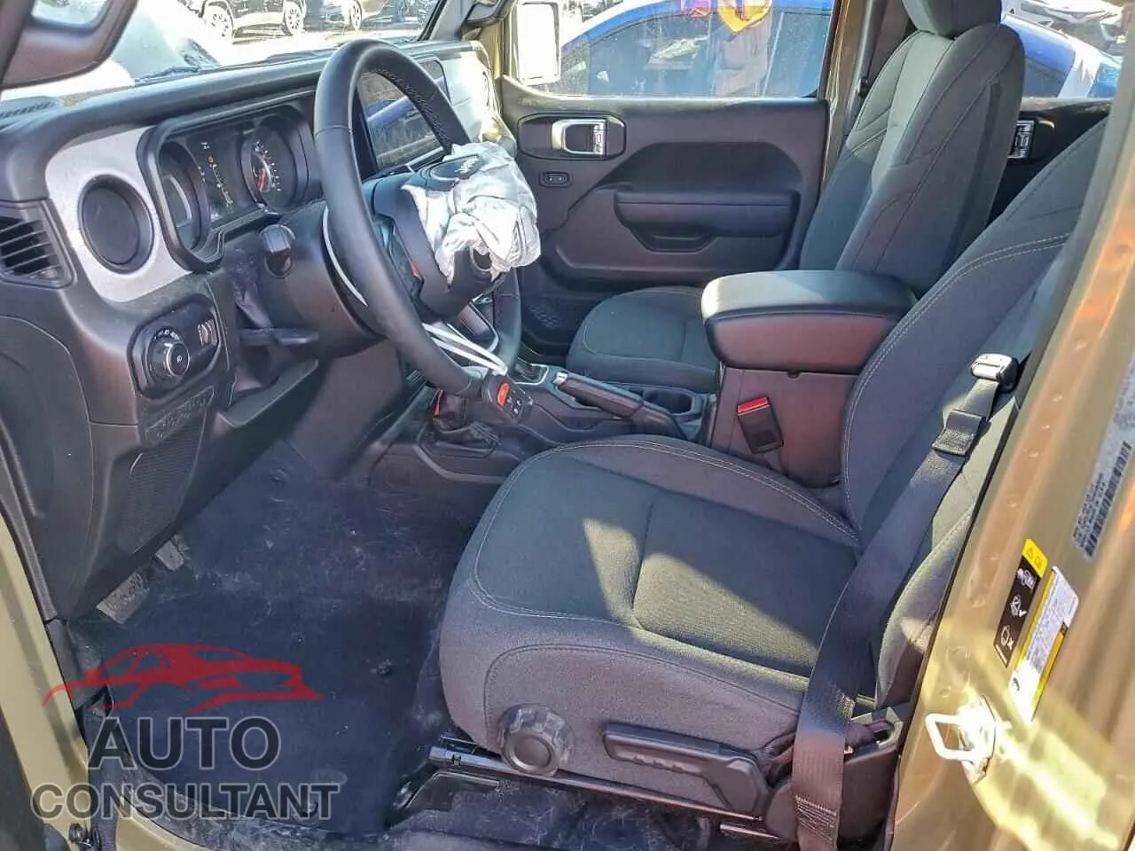 2025 JEEP WRANGLER Damaged VIN 1C4PJXDG7SW543535 – exterior detail