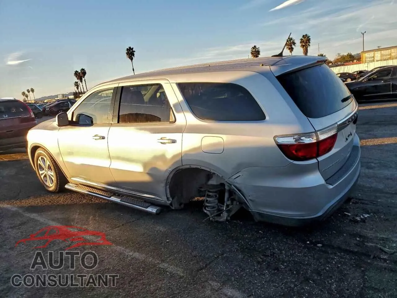 2012 DODGE DURANGO Damaged VIN 1C4RDHAG3CC108928 – rear exterior 2012 DODGE DURANGO Damaged VIN 1C4RDHAG3CC108928 – rear exterior