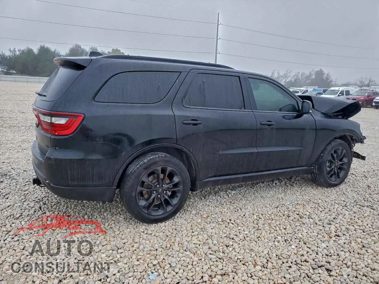 2021 DODGE DURANGO Damaged VIN 1C4RDHDGXMC519210 – side profile