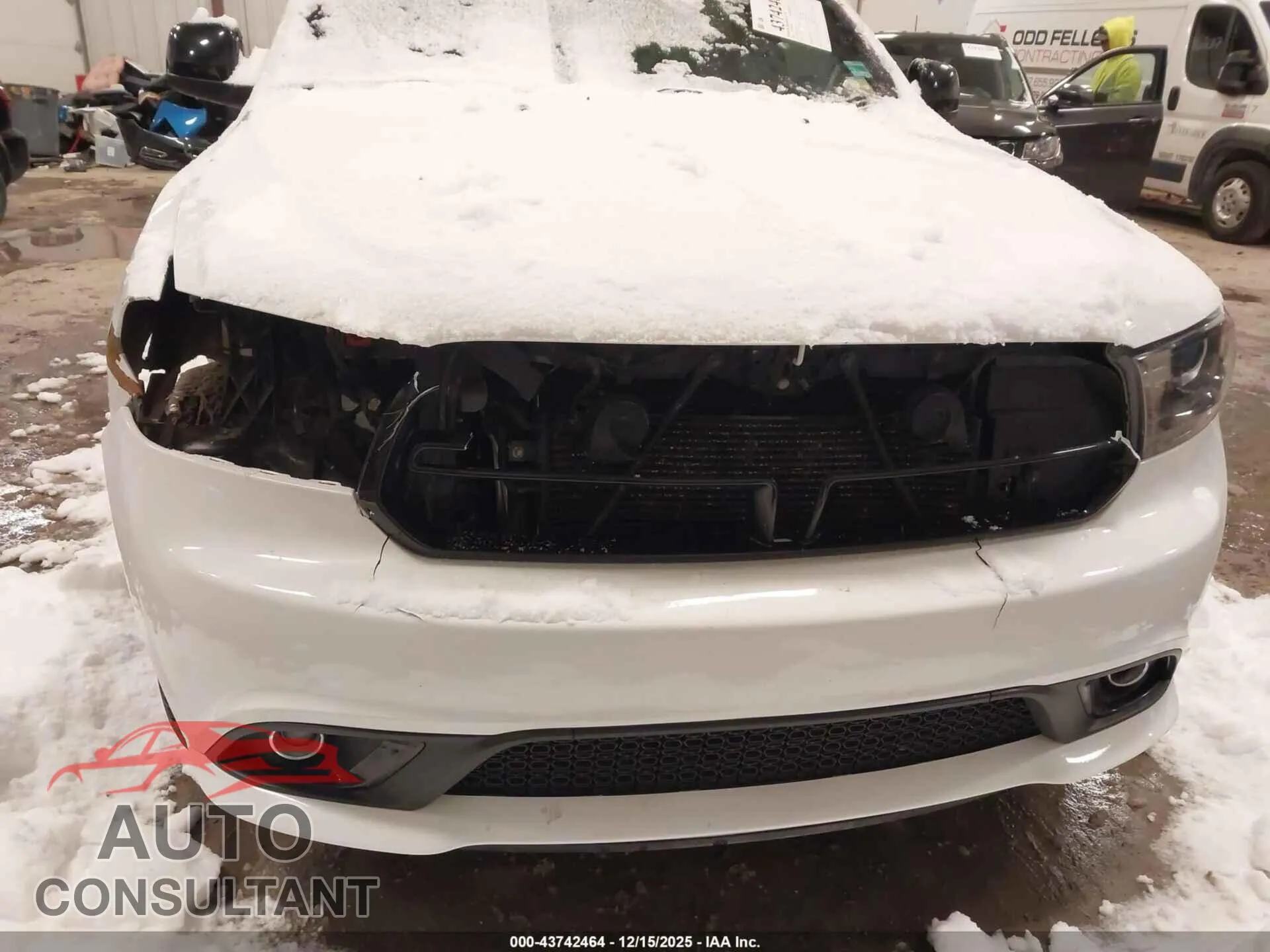 2018 DODGE DURANGO Damaged VIN 1C4RDJAGXJC330337 – engine bay 2018 DODGE DURANGO Damaged VIN 1C4RDJAGXJC330337 – engine bay
