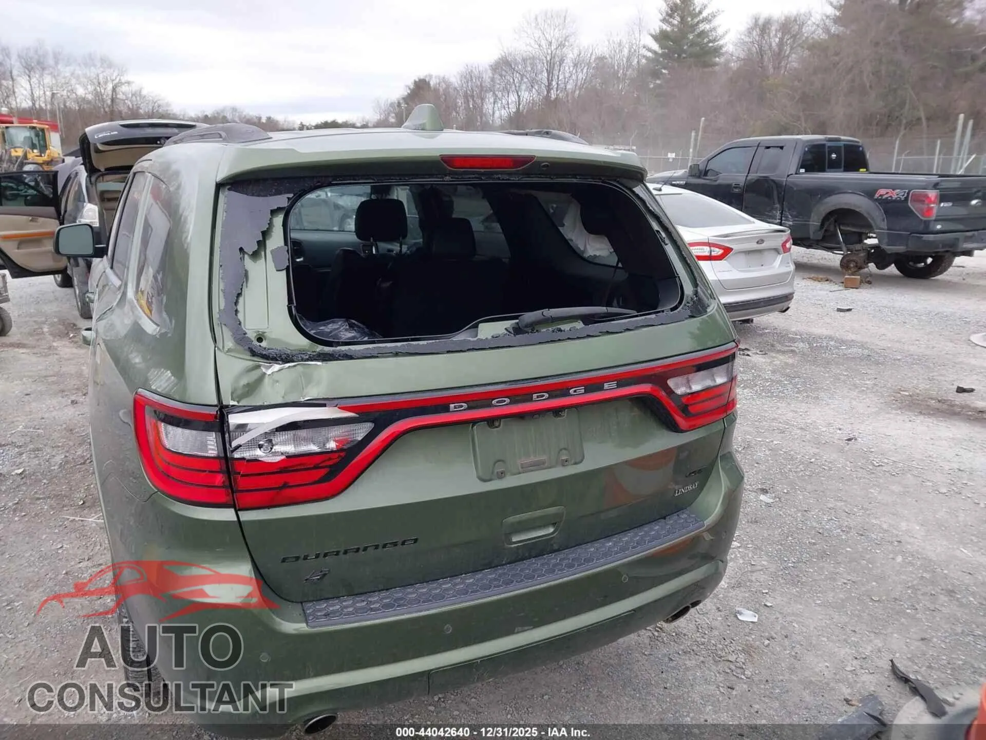2020 DODGE DURANGO Damaged VIN 1C4RDJDG1LC142661 – engine bay