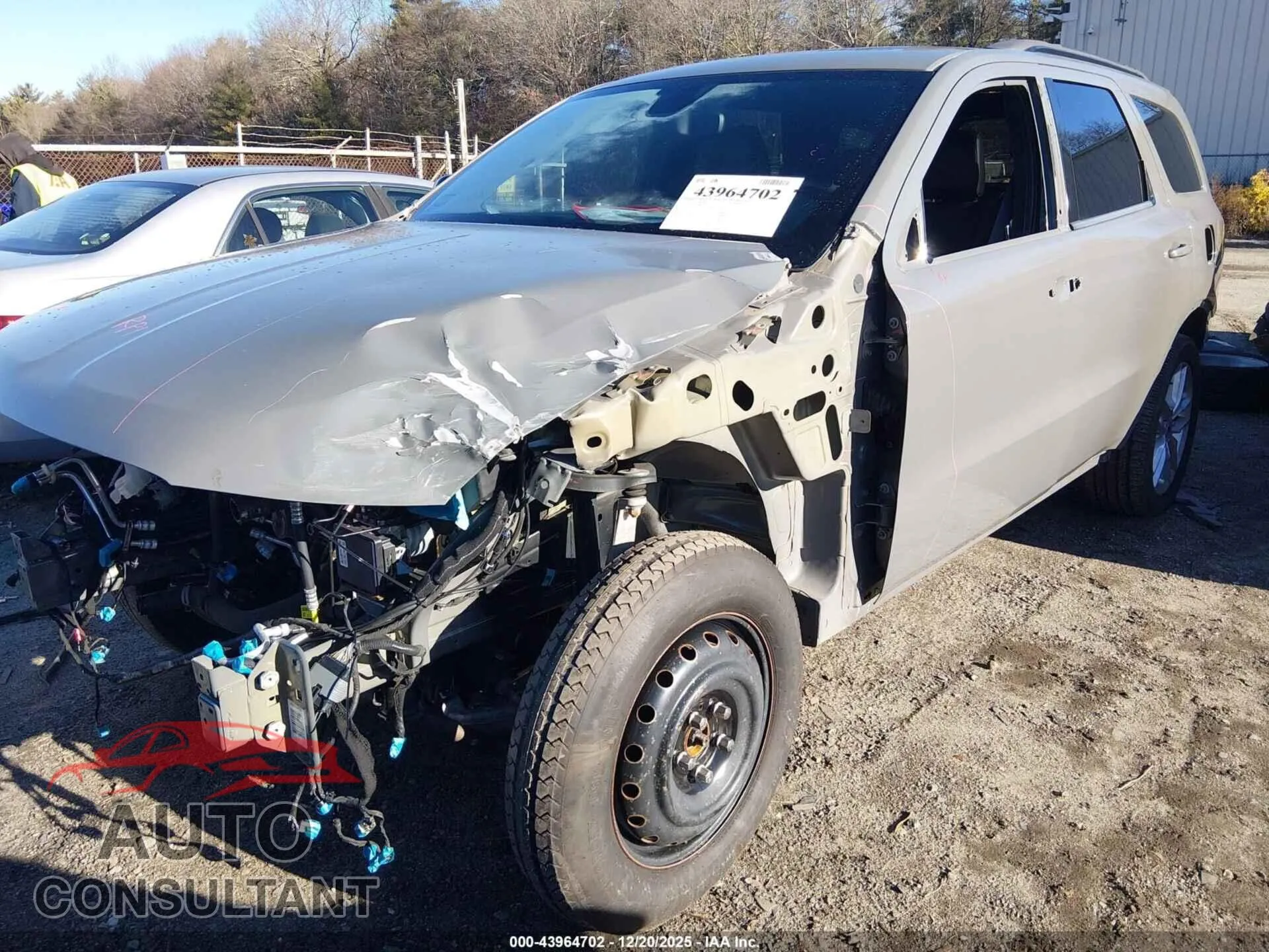 2021 DODGE DURANGO Damaged VIN 1C4RDJDG7MC831797 – rear exterior