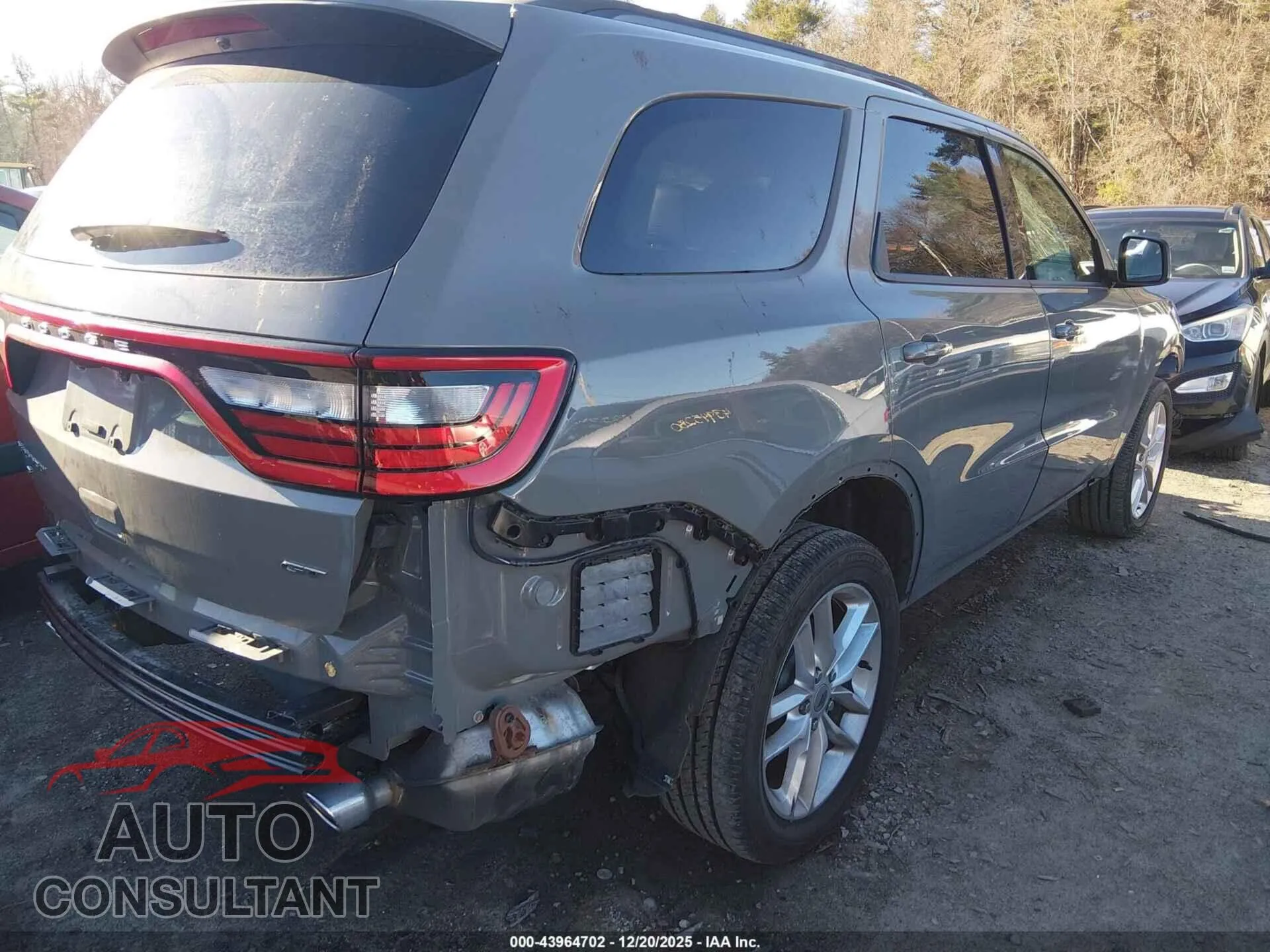 2021 DODGE DURANGO Damaged VIN 1C4RDJDG7MC831797 – dashboard