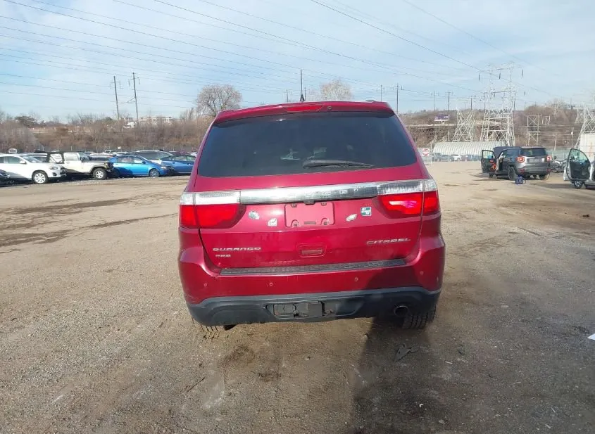 2013 DODGE Durango Used VIN 1C4RDJEG4DC584852 – odometer reading 2013 DODGE Durango Used VIN 1C4RDJEG4DC584852 – odometer reading