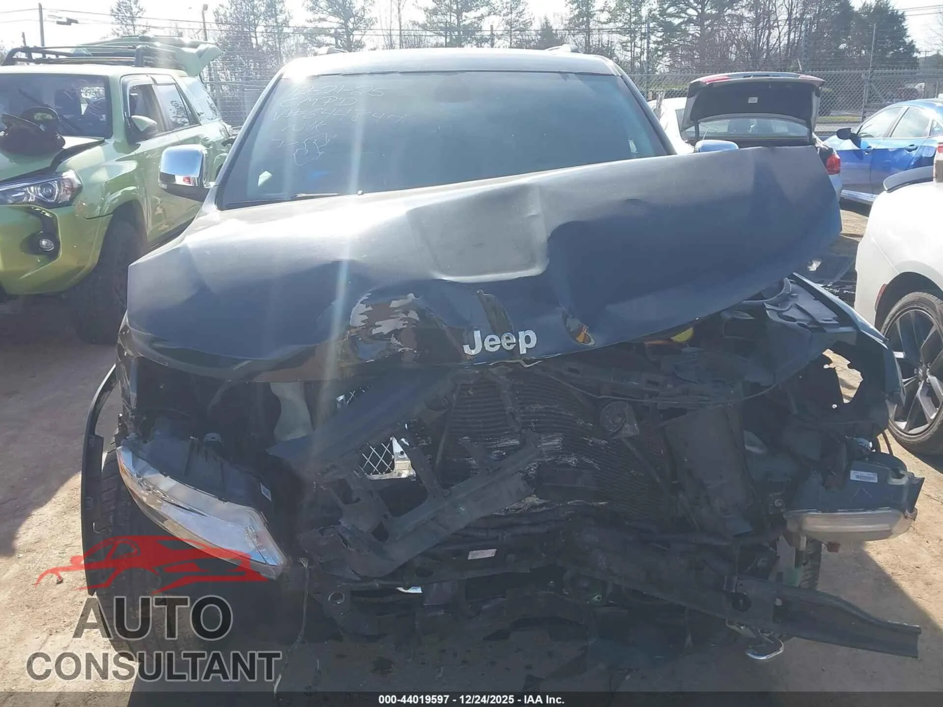 2013 JEEP GRAND CHEROKEE Damaged VIN 1C4RJECT5DC644847 – photo 11