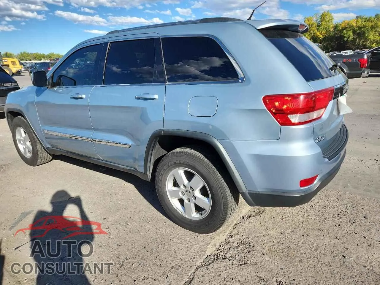 2013 JEEP GRAND CHER Damaged VIN 1C4RJFAG1DC505617 – rear exterior