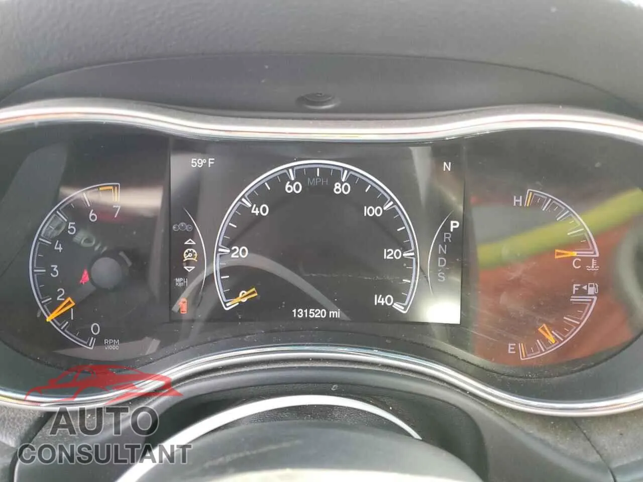 2015 JEEP GRAND CHER Damaged VIN 1C4RJFAG1FC142318 – trunk area