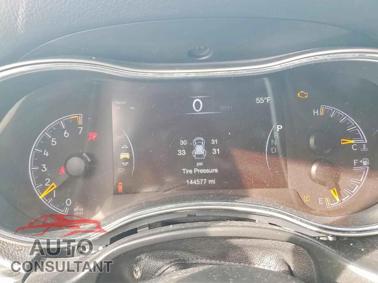 2019 JEEP GRAND CHER Damaged VIN 1C4RJFAG5KC775866 – trunk area