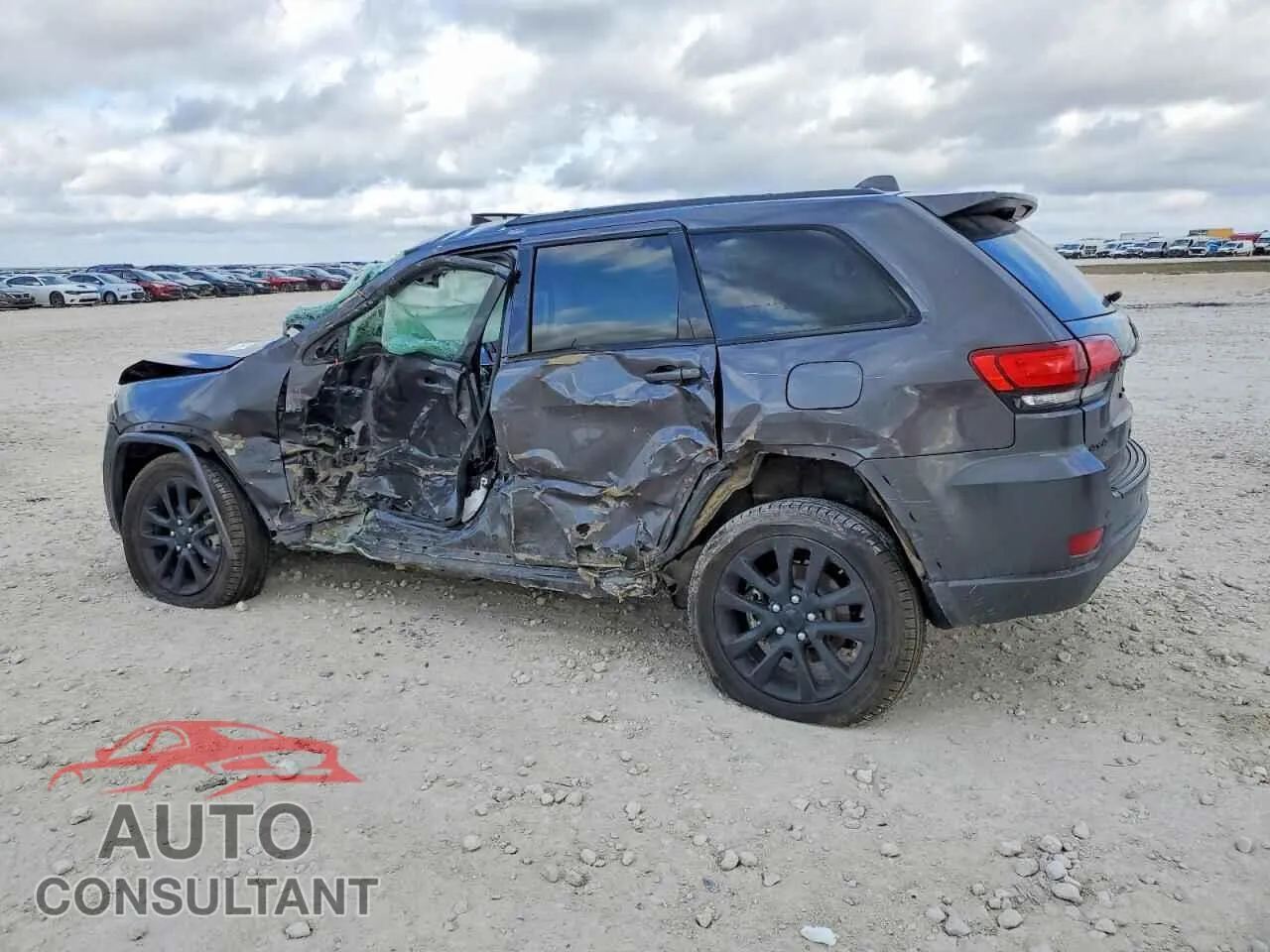 2019 JEEP GRAND CHER Damaged VIN 1C4RJFAG9KC847376 – rear exterior