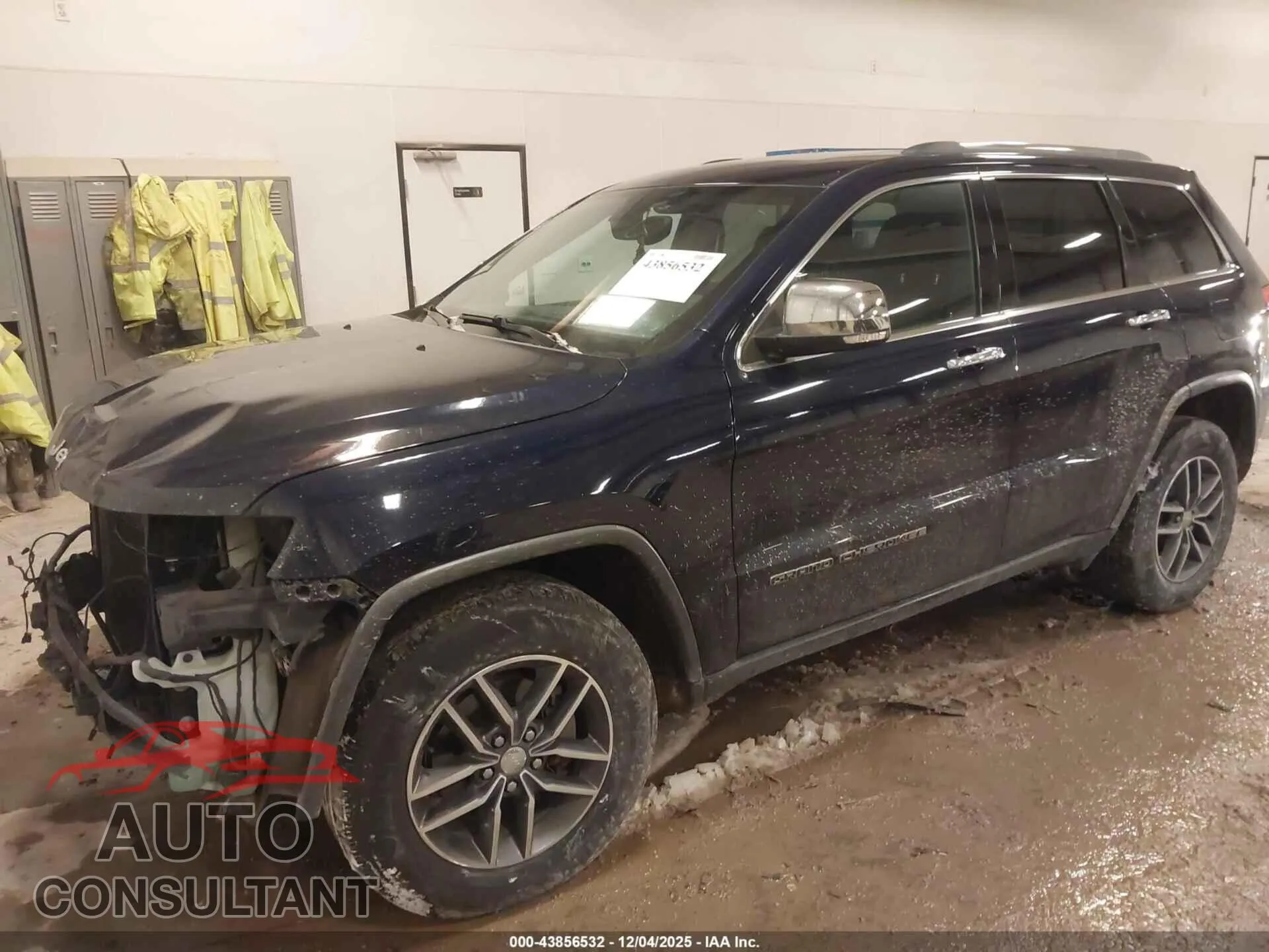2017 JEEP GRAND CHEROKEE Damaged VIN 1C4RJFBG0HC891600 – rear exterior