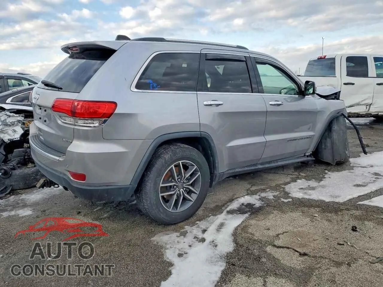 2019 JEEP GRAND CHER Damaged VIN 1C4RJFBG4KC715074 – side profile
