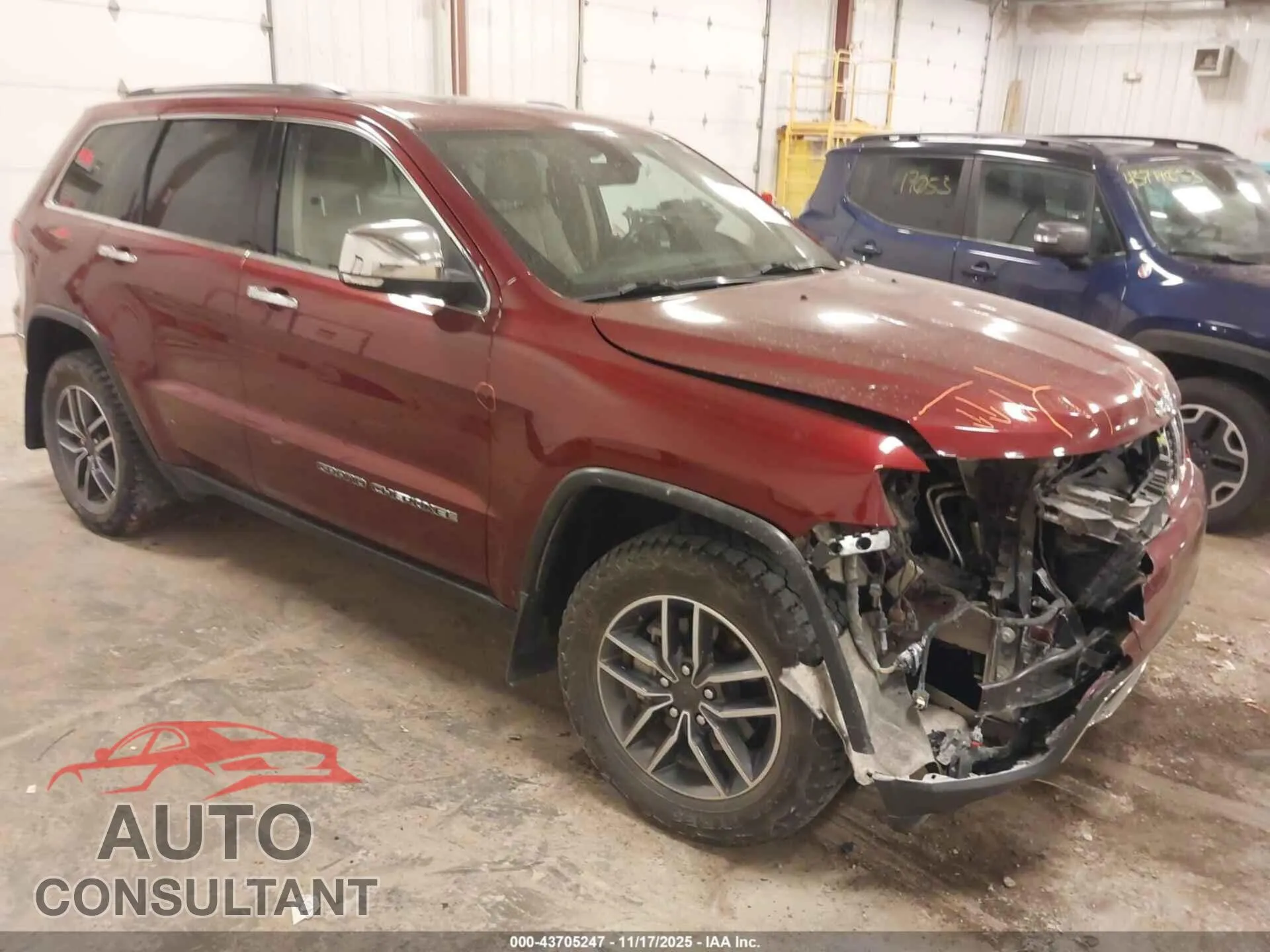 2020 JEEP GRAND CHEROKEE VIN 1C4RJFBG6LC144463
