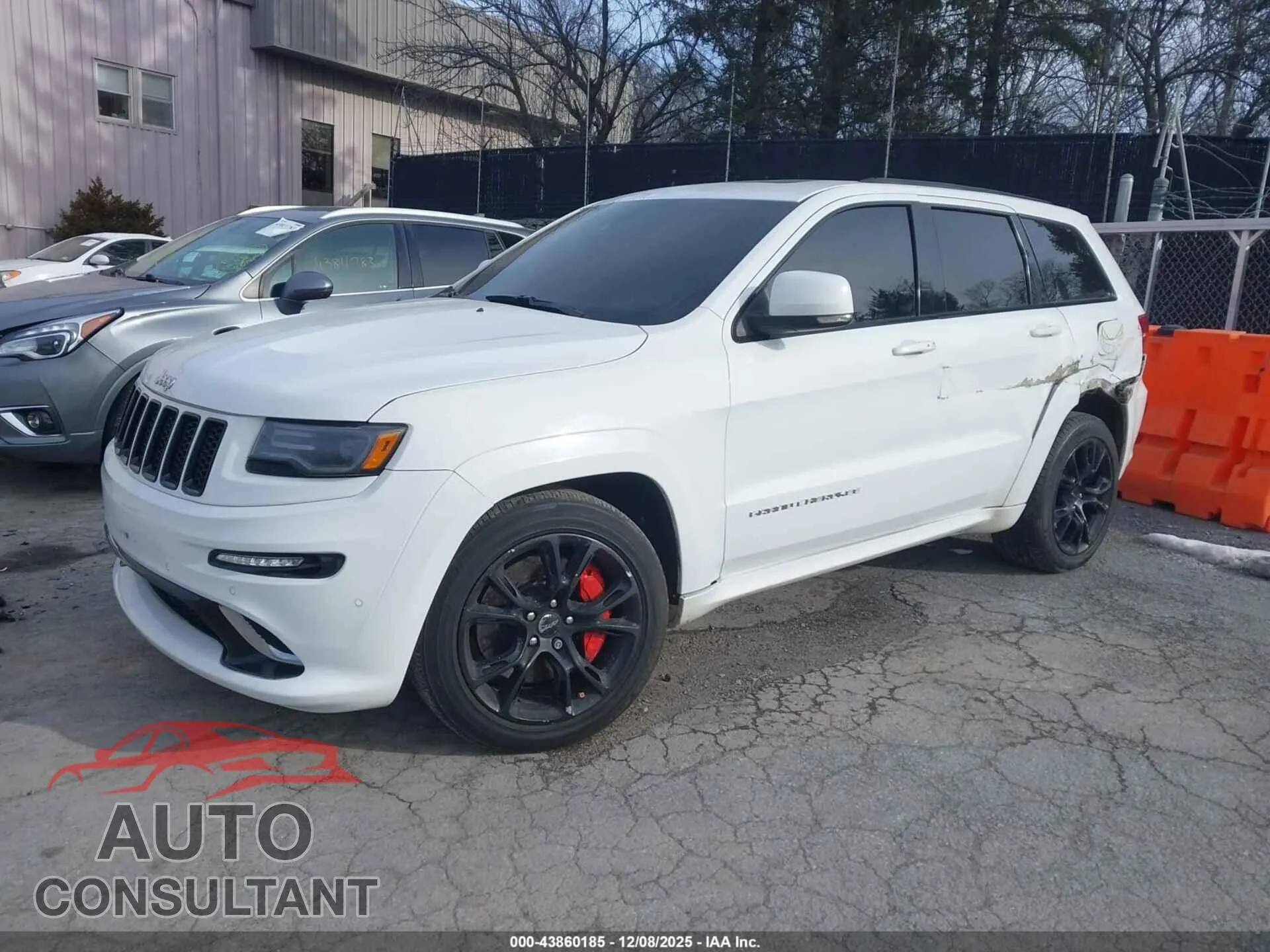 2016 JEEP GRAND CHEROKEE Damaged VIN 1C4RJFDJ8GC398934 – rear exterior