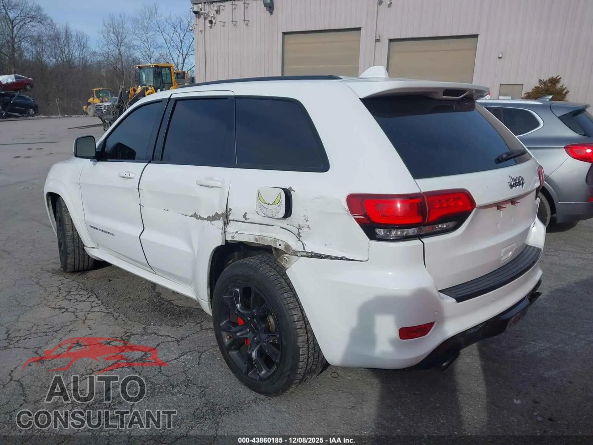2016 JEEP GRAND CHEROKEE Damaged VIN 1C4RJFDJ8GC398934 – side profile