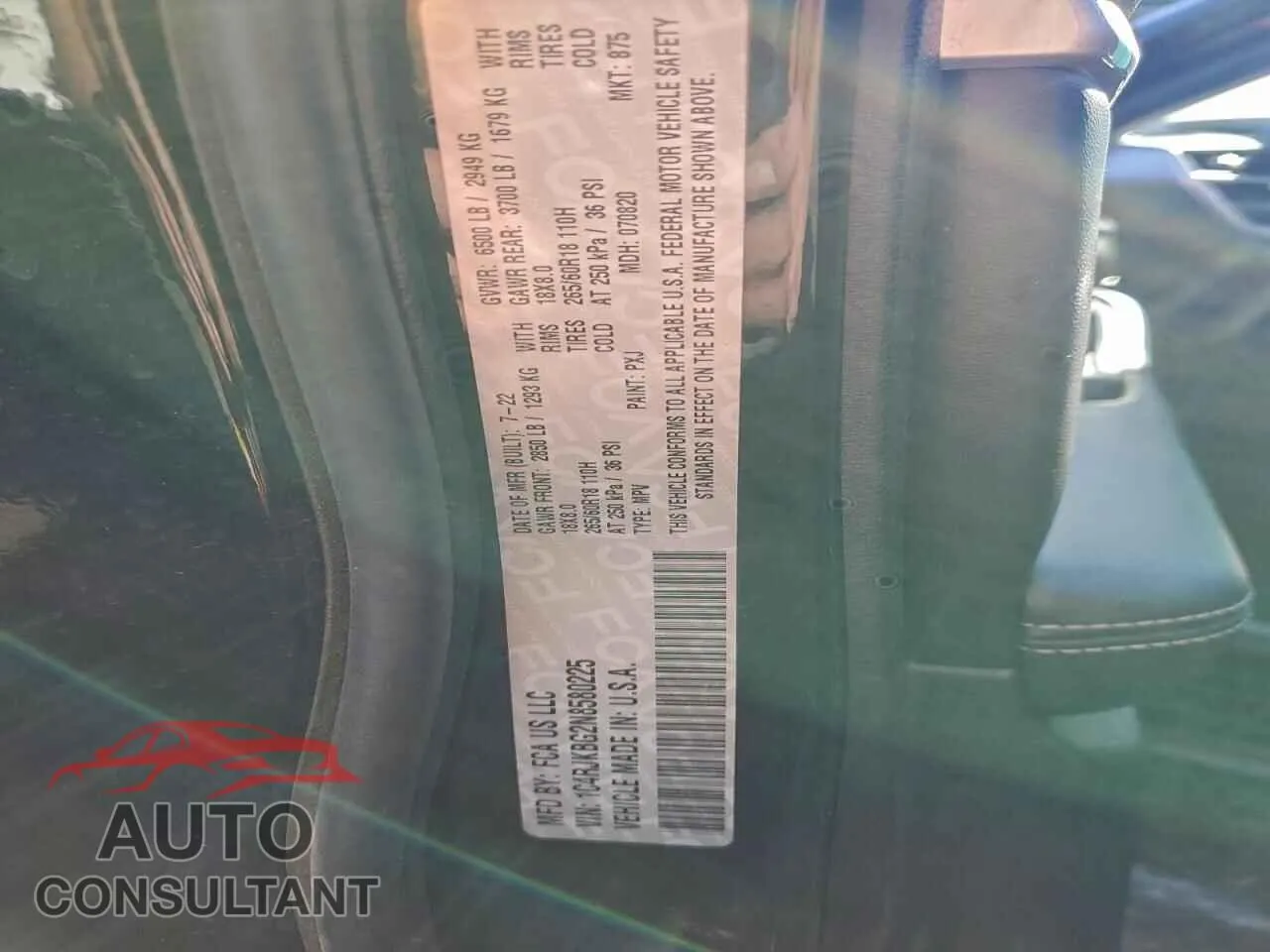 2022 JEEP GRAND CHER Damaged VIN 1C4RJKBG2N8580225 – photo 13 2022 JEEP GRAND CHER Damaged VIN 1C4RJKBG2N8580225 – photo 13