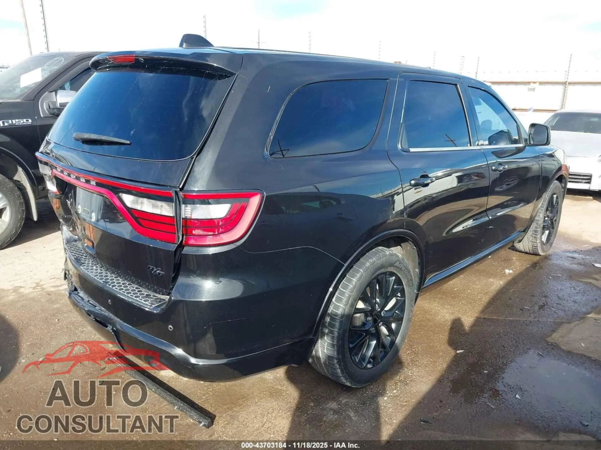 2015 DODGE DURANGO Damaged VIN 1C4SDHCT9FC869771 – dashboard