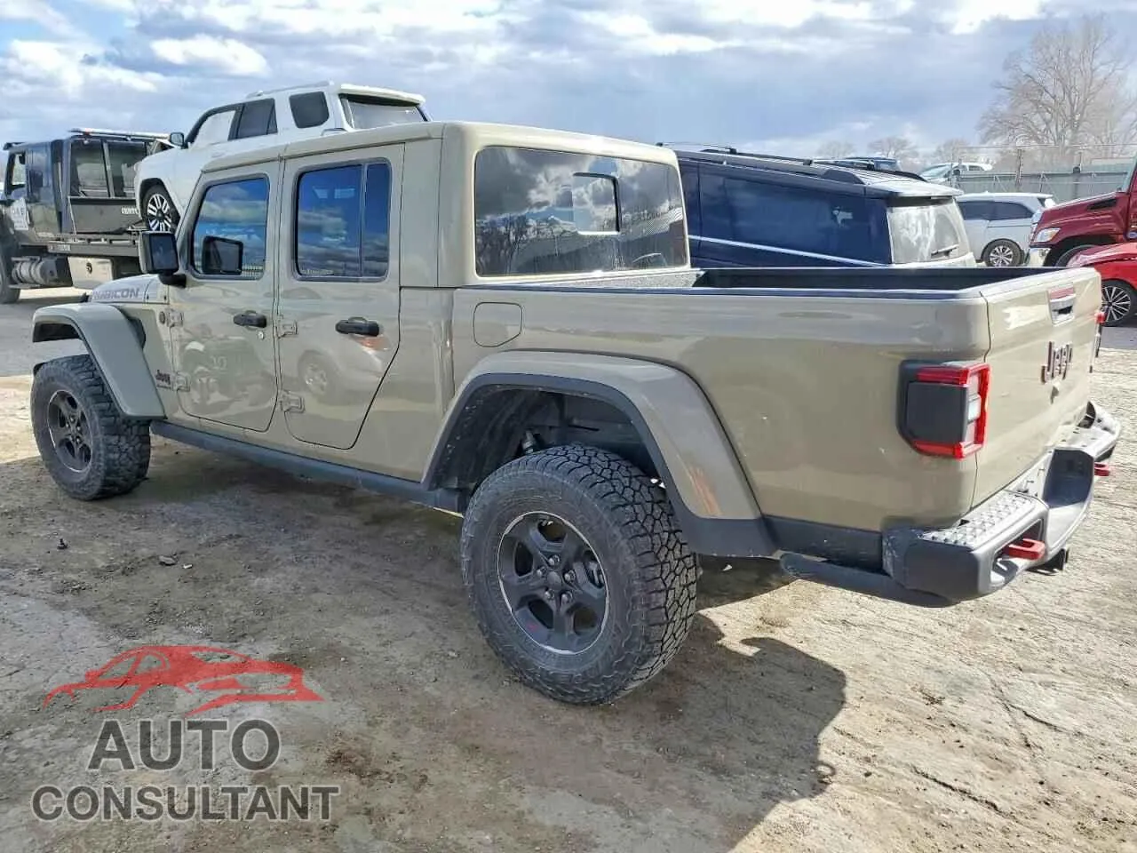 2022 JEEP GLADIATOR Damaged VIN 1C6JJTBG0NL165167 – rear exterior